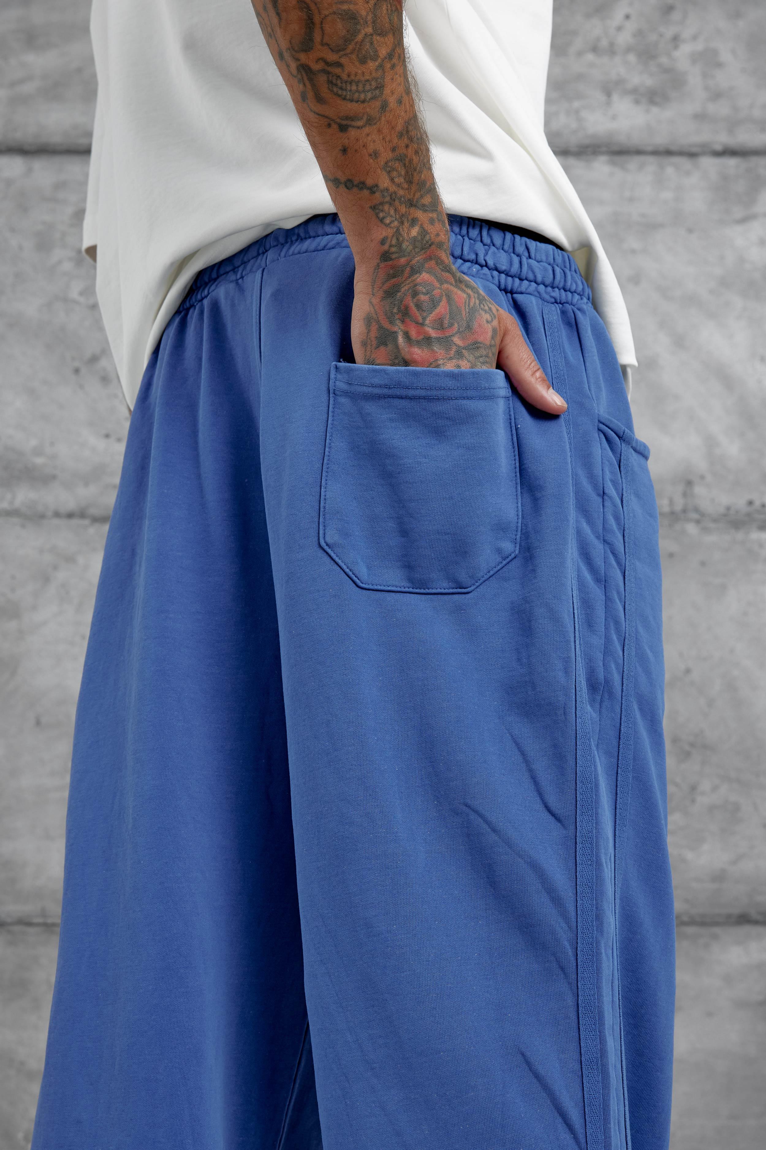 Mavi Acs Street Yazılı Yıkamalı Baggy Eşofman Altı · 5