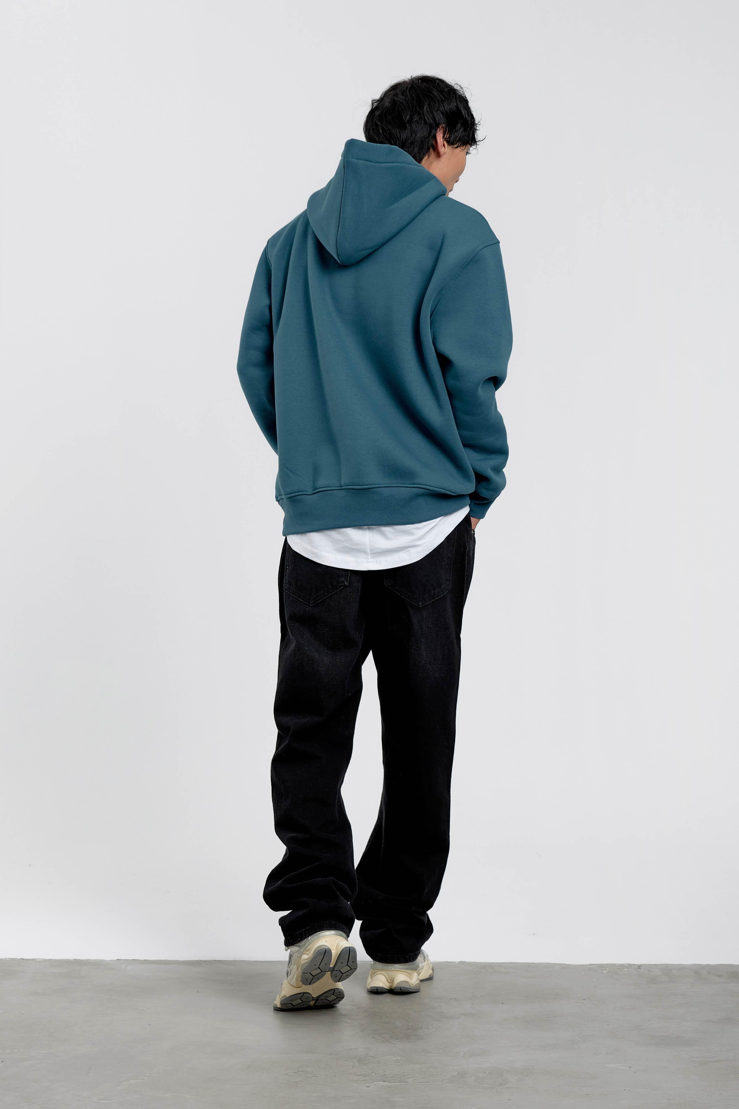Mavi Eventious Yazılı Kapüşonlu Sweatshirt · 4
