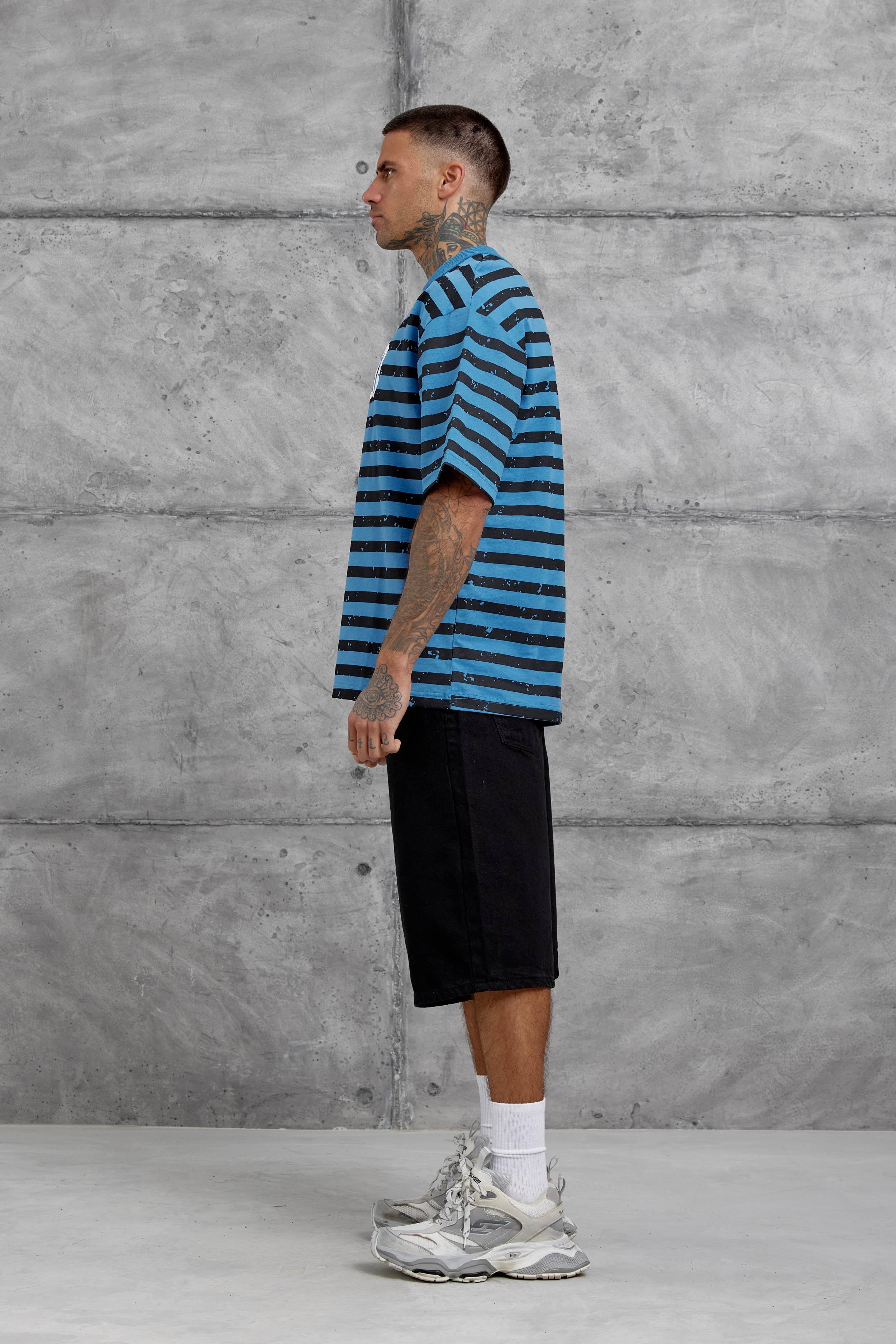 Mavi Tained Baskılı Oversize Tshirt · 4
