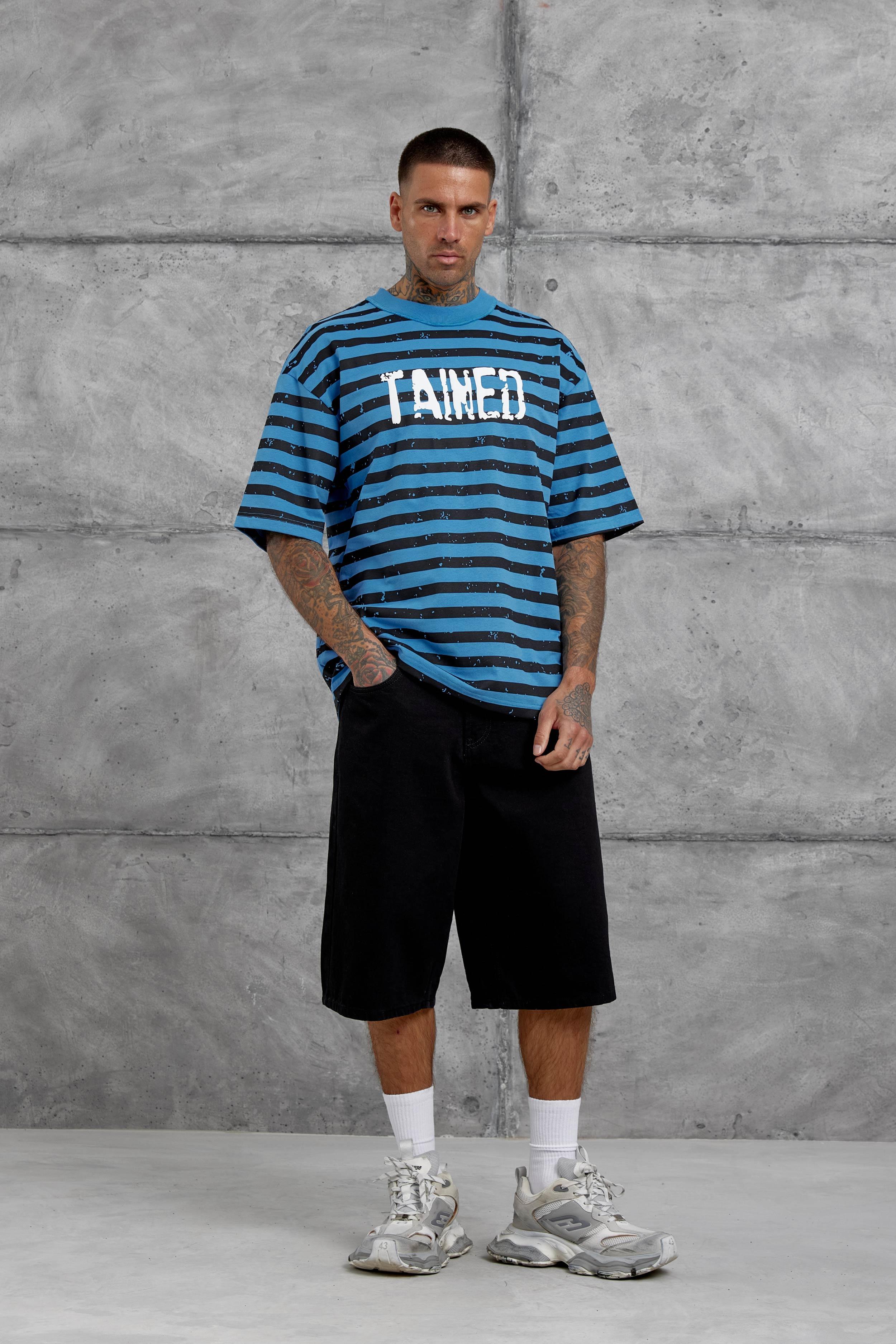 Mavi Tained Baskılı Oversize Tshirt · 5