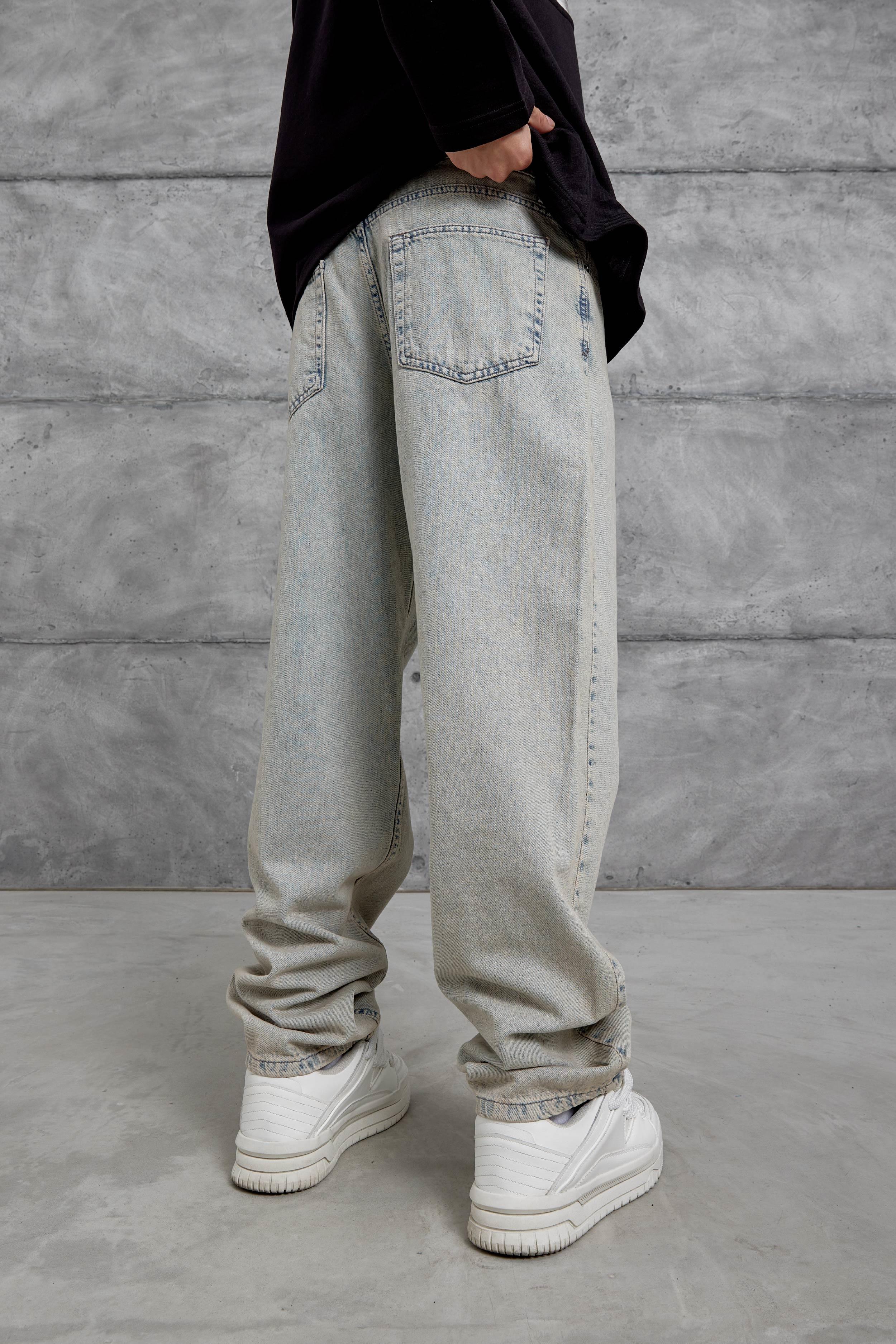Mavi Vintage Taşlamalı Baggy Jean · 3
