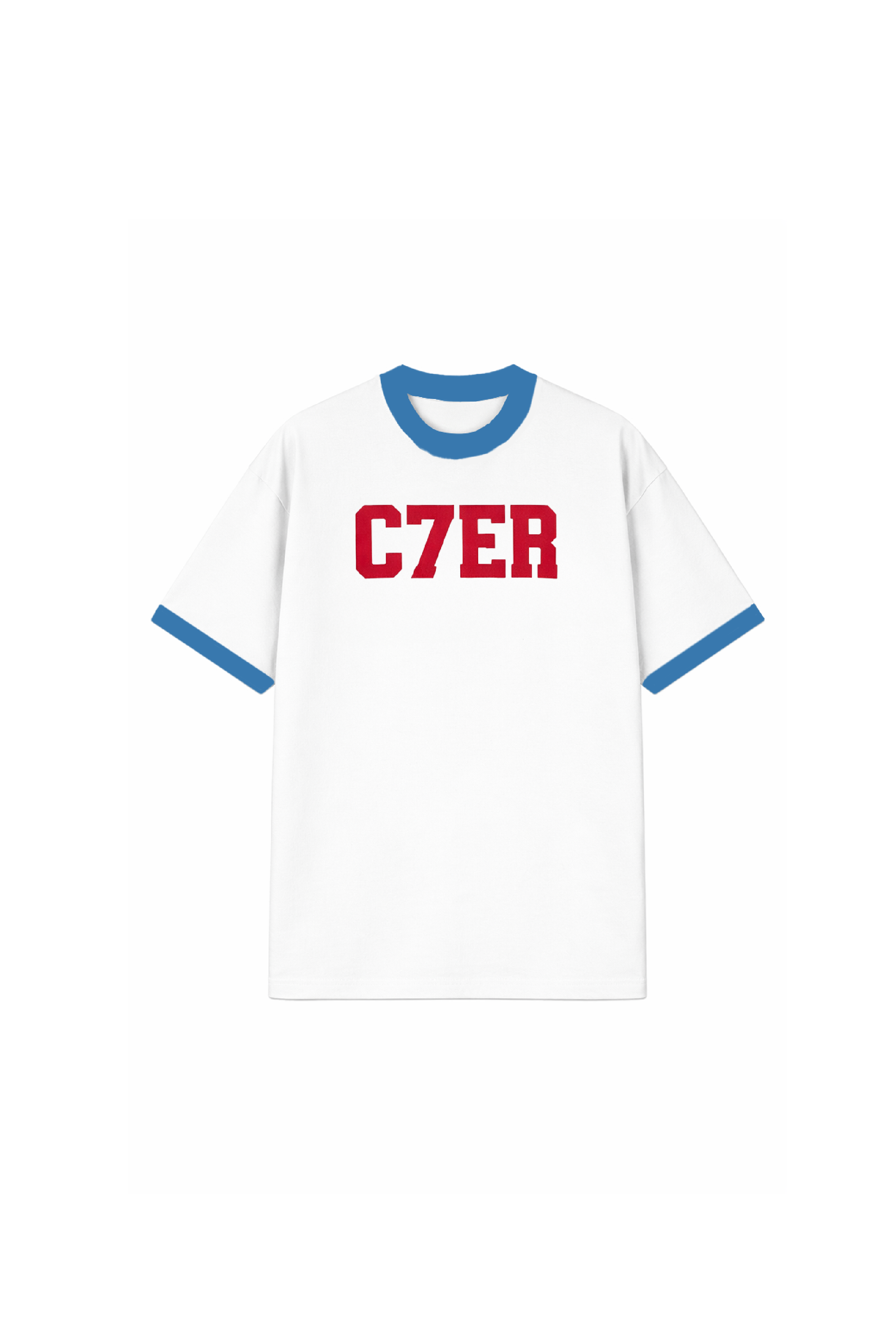 Mavi YAKA C7ER BASKILI OVERSIZE TSHIRT
