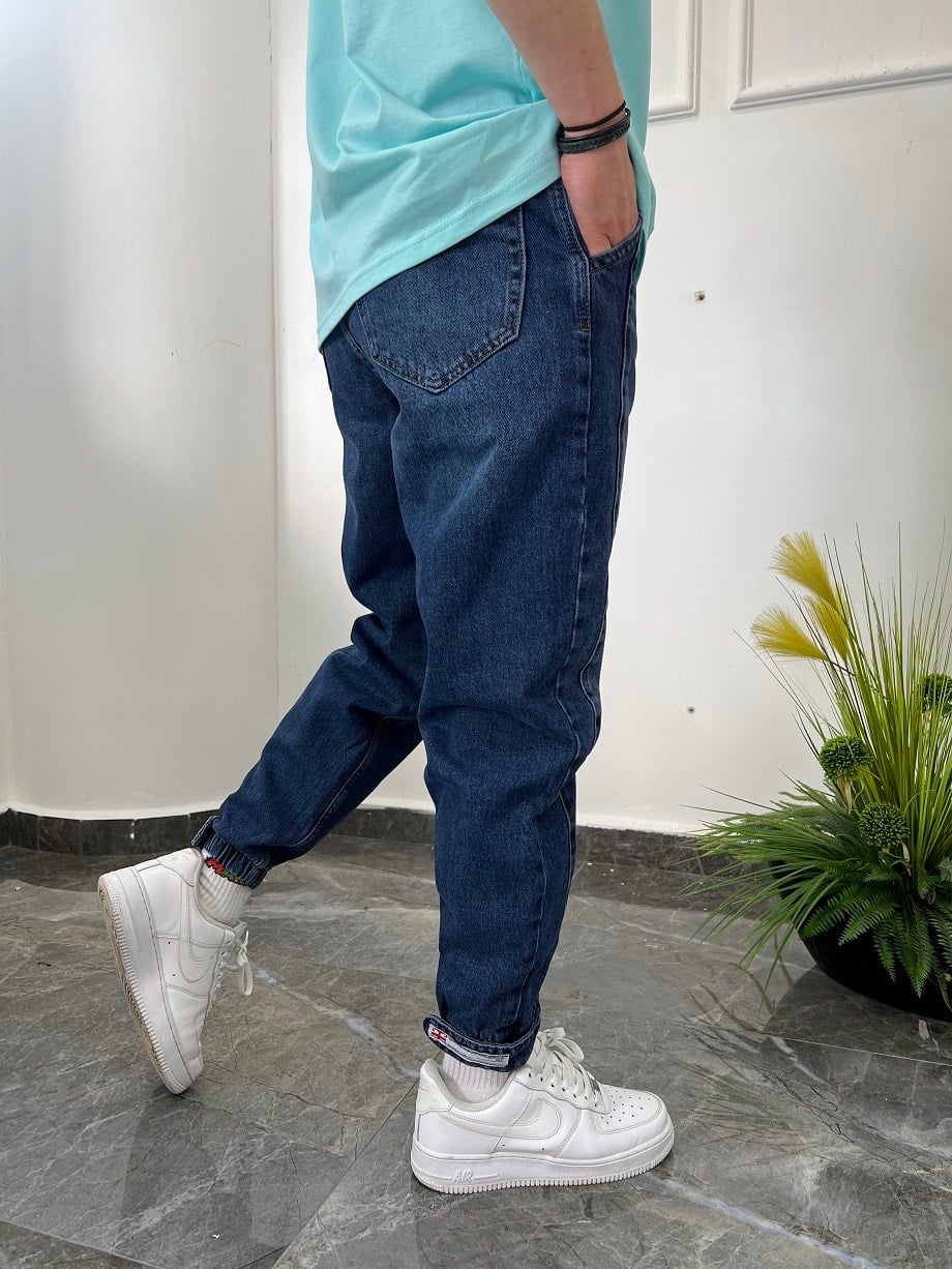Nomarc 6058 Paça Barkodlu Lacivert Jean