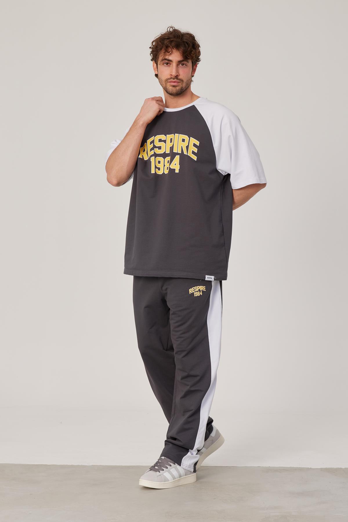 Respire 1984 Baskılı Gri Tshirt · 4