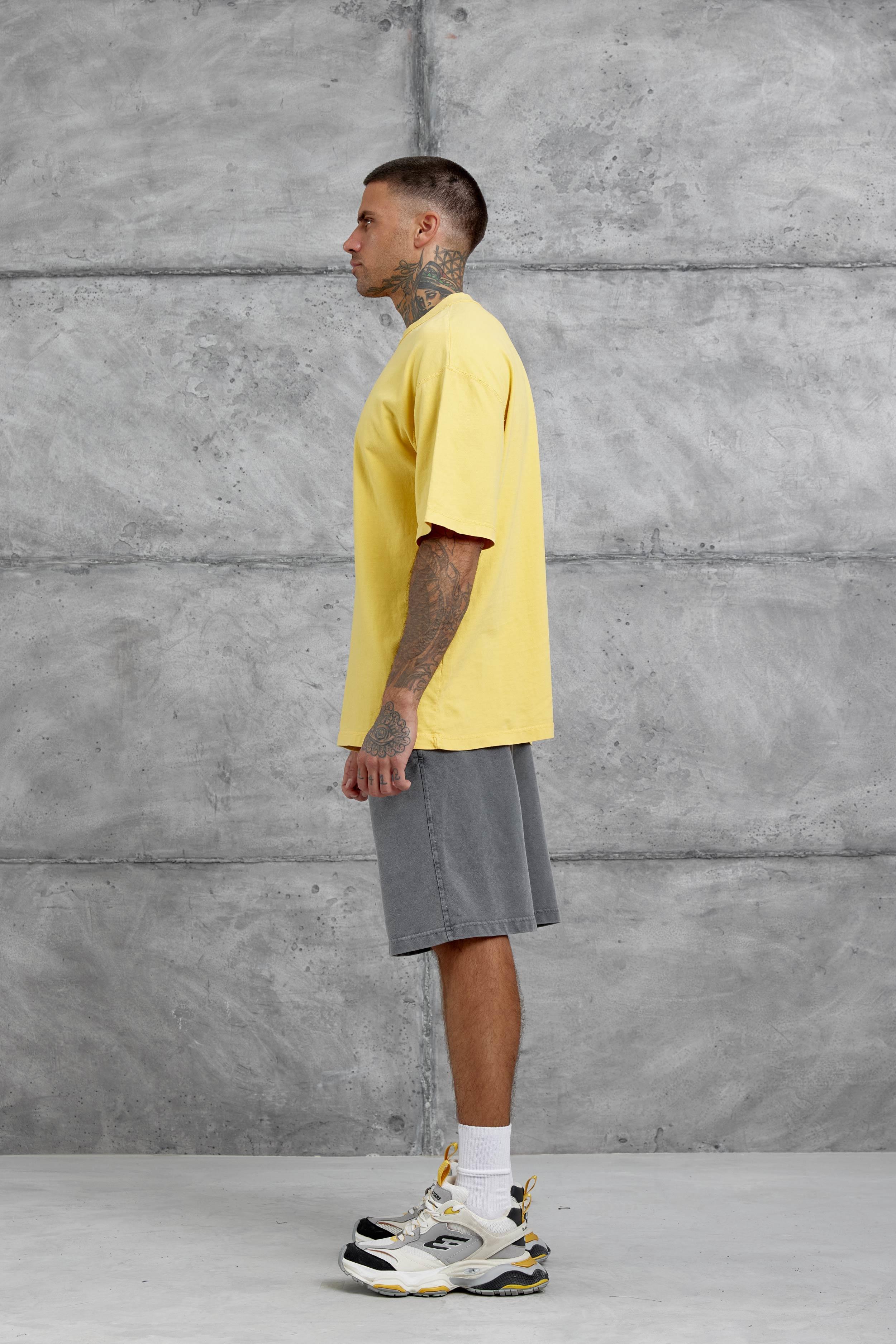 Sarı Basic Oversize Tshirt · 5