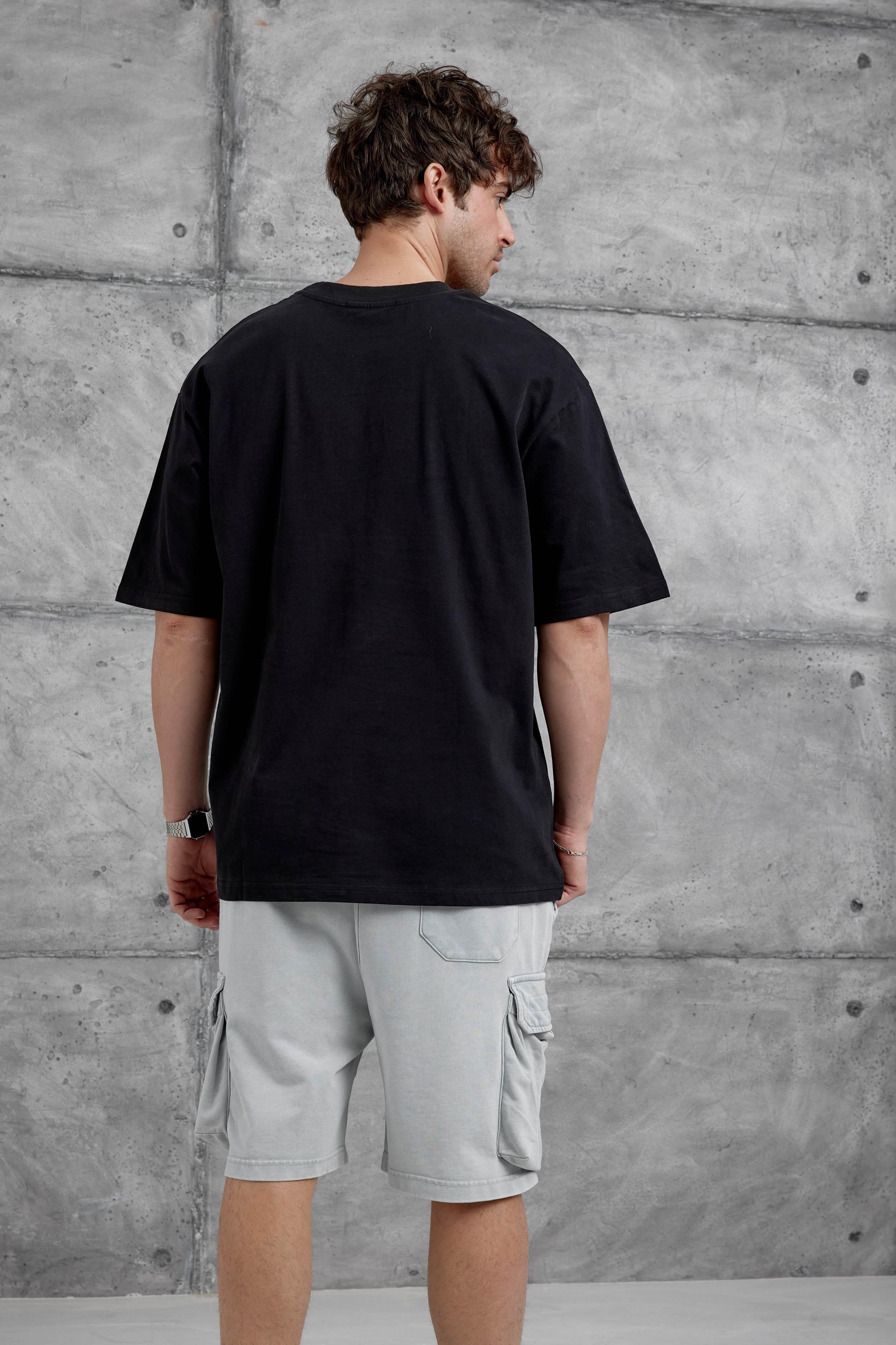 Siyah Brabus Yazılı Oversize Tshirt · 3
