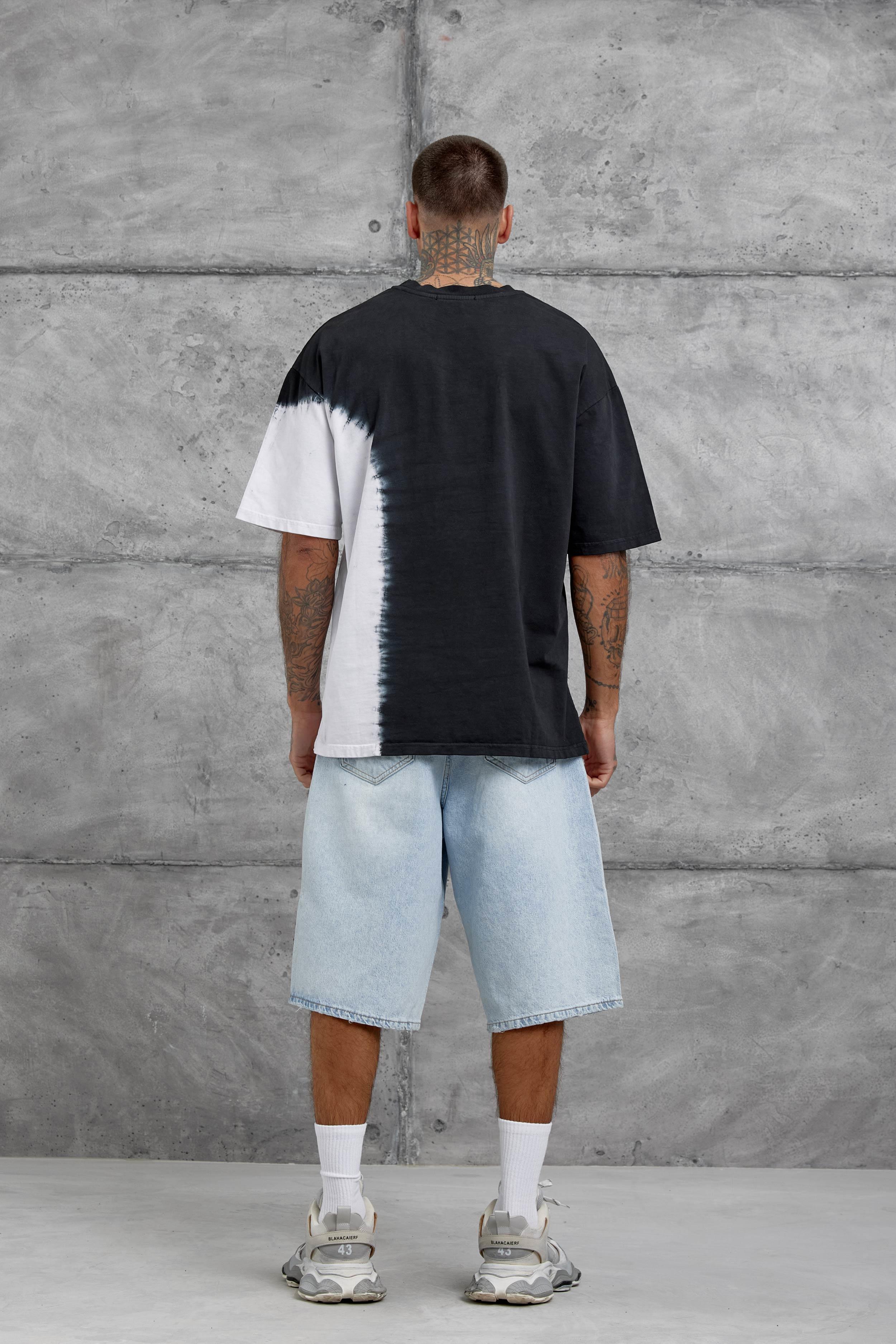 Siyah Desinged Brand Yazılı Oversize Tshirt · 5