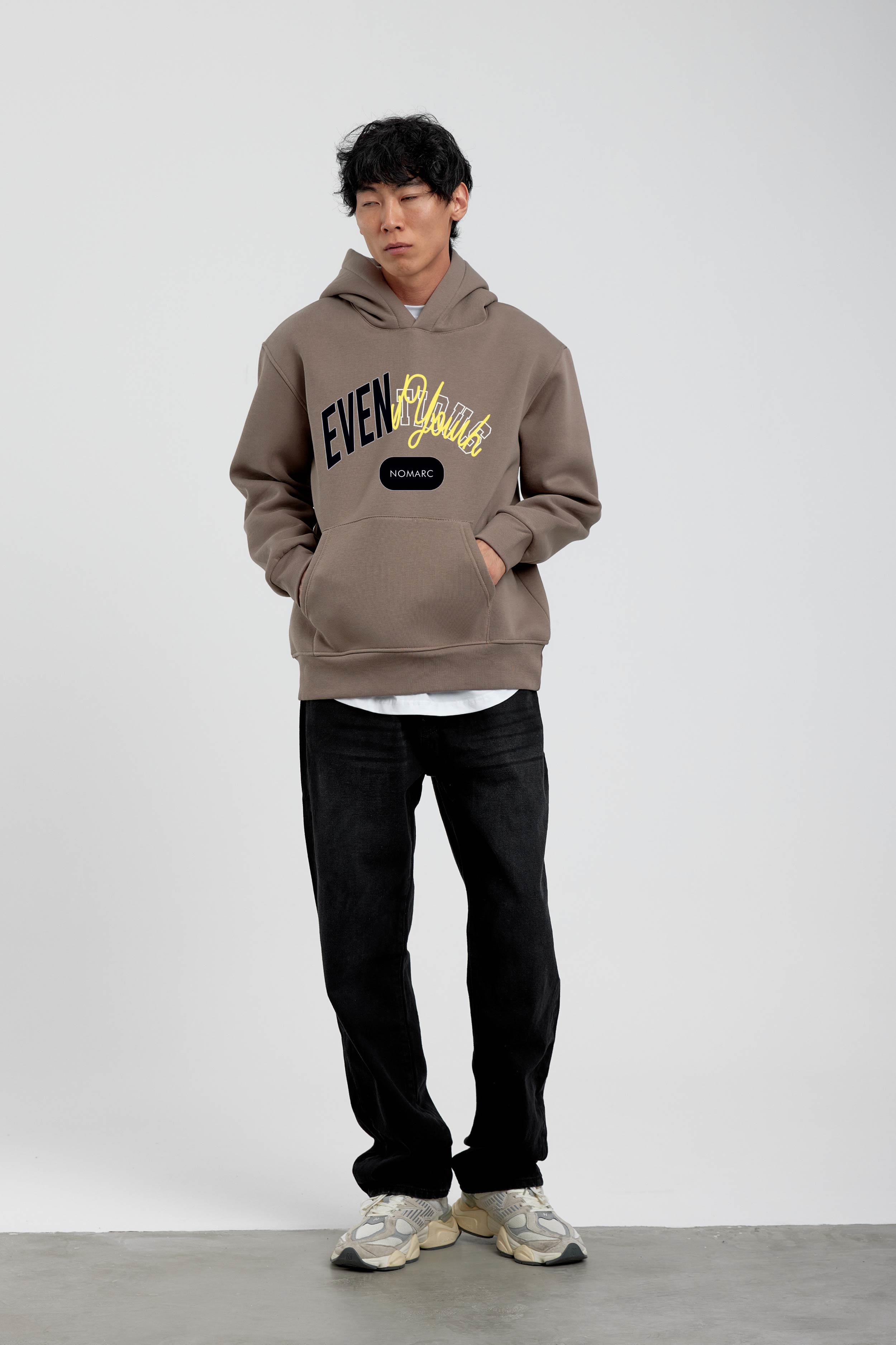 Vizon Eventious Yazılı Kapüşonlu Sweatshirt · 3