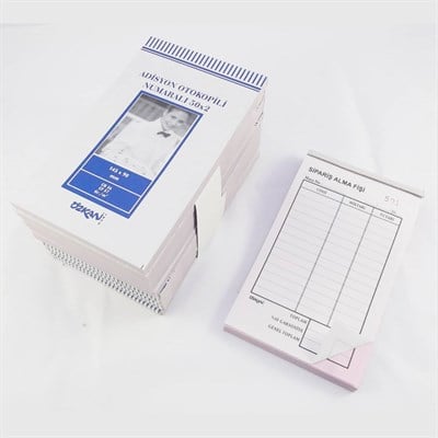 Adisyon Otokopili Numaralı 50*2