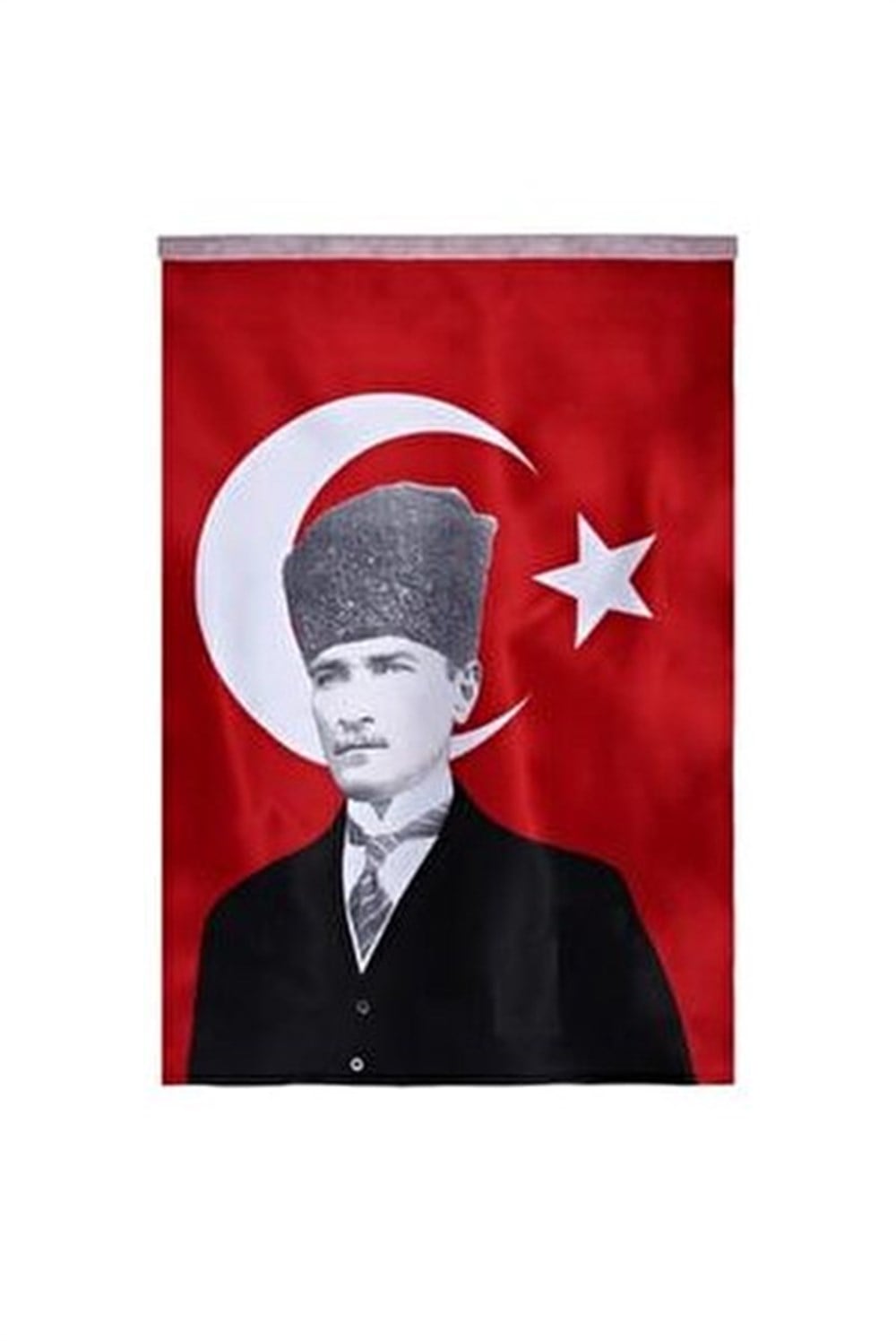 Atatürk'lü Türk Bayrağı