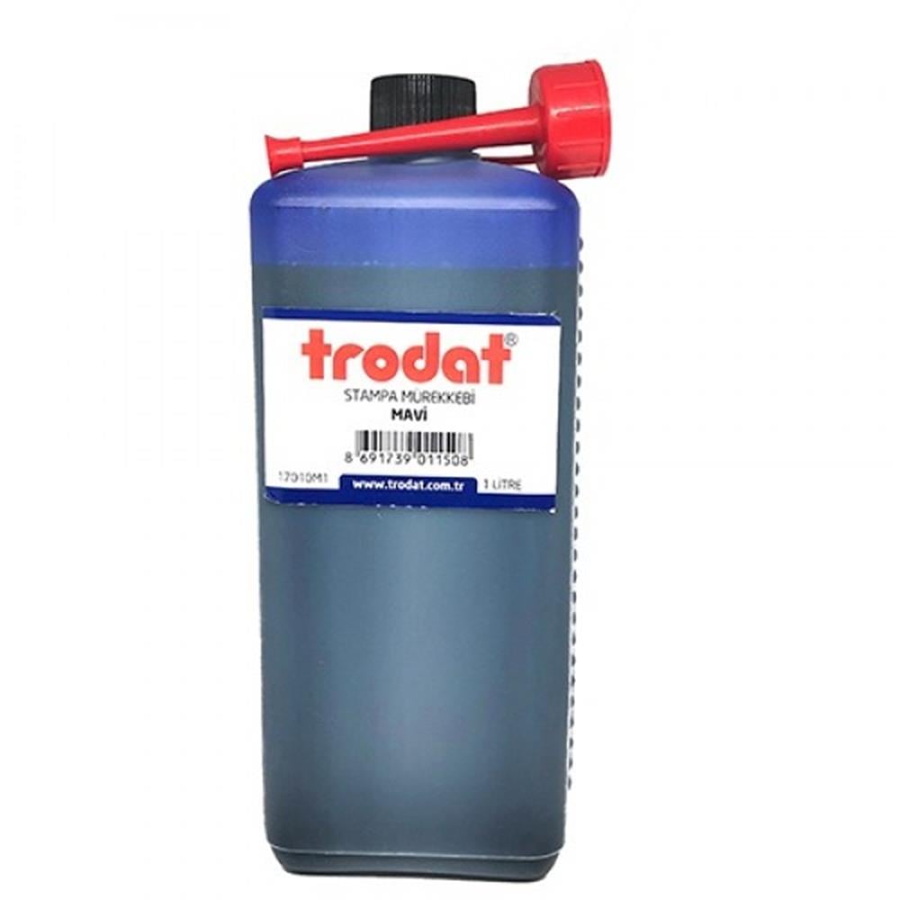 Trodat 17010M1 Stampa Mürekkebi 1 Litre Mavi