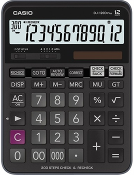 CASIO HESAP MAKİNESİ MASAÜSTÜ DJ-120D PLUS