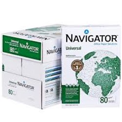 Navigator A4 Fotokopi Kağıdı 80 gr/m² 1 Koli (5 Paket) 