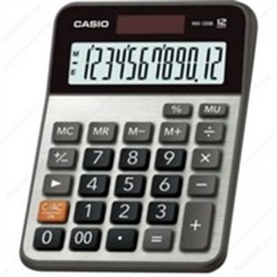 Casio Hesap Makinası Masa Üstü 12 Hane MX-120B