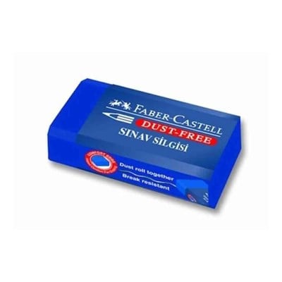 Faber-Castell 187170 Sınav Silgisi, Dust-Free,24lü