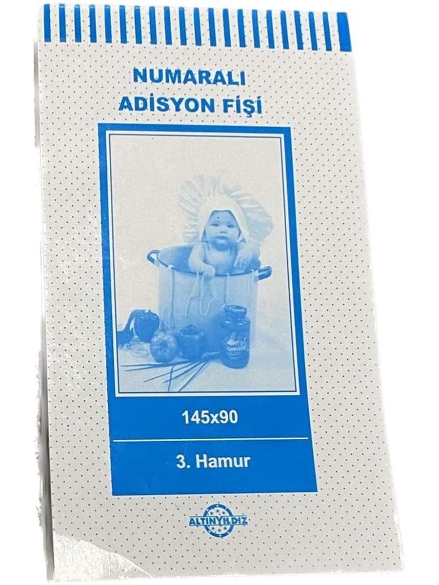 NUMARALI ADİSYON FİŞİ