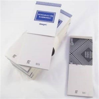 Numaralı Fiş Karbonlu 3.Hamur 50 Yp (Kaptanorder)