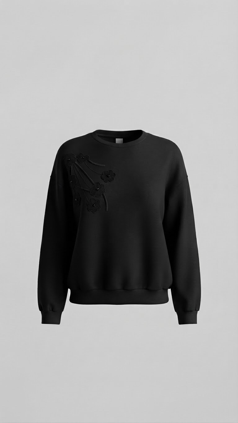 SİYAH ORJİNAL MODEL SWEAT