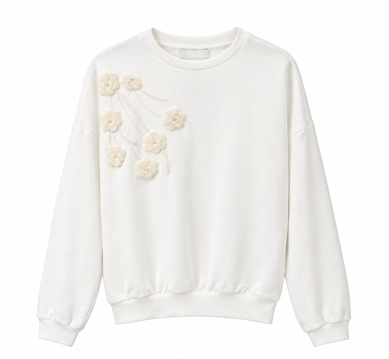 BEYAZ ORJİNAL MODEL SWEAT