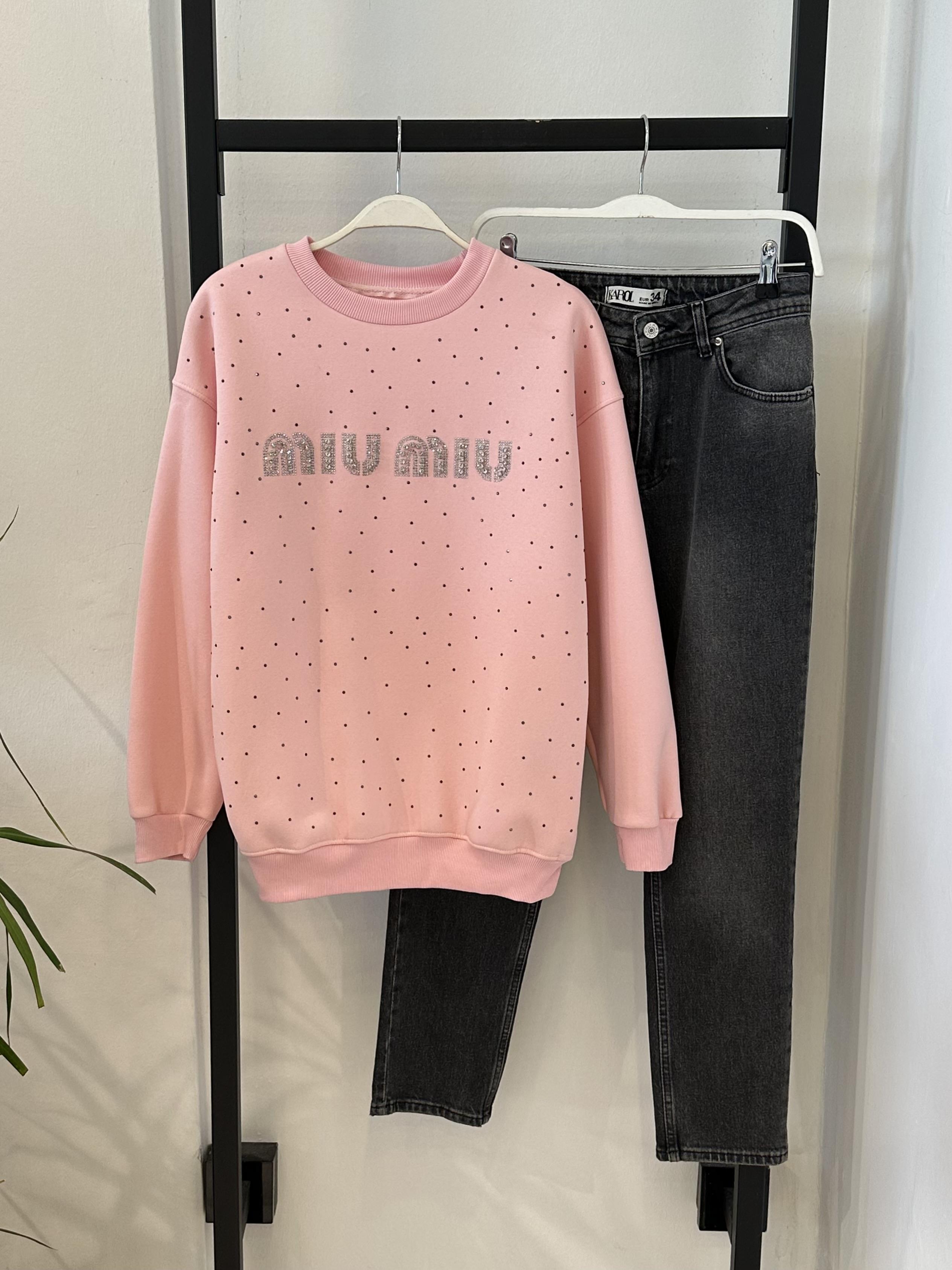 PEMBE ORJİNAL SWEAT