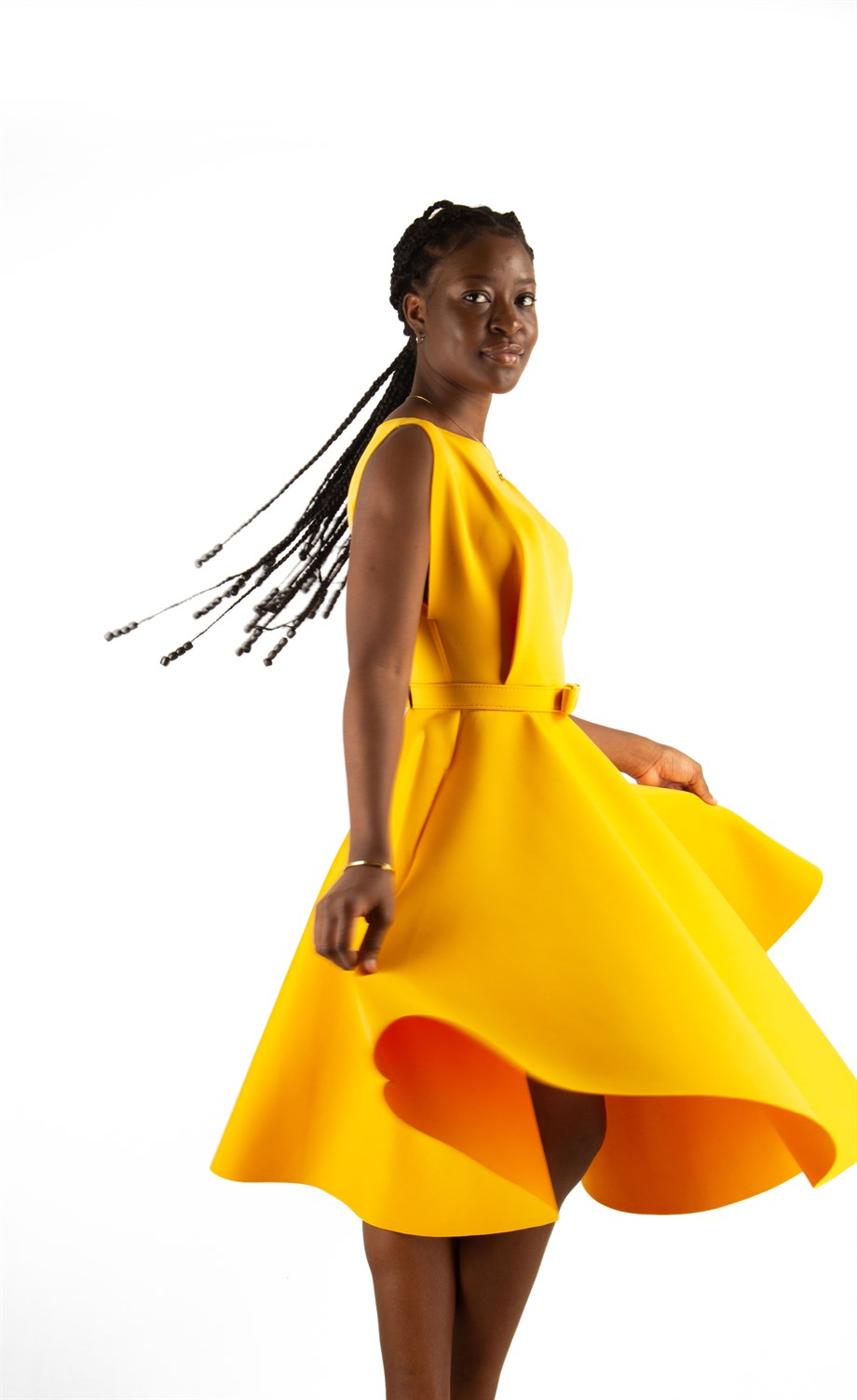 AMERI CLOUD FLARE DRESS