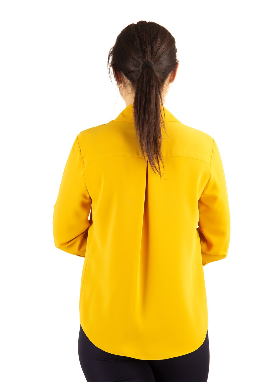 mustard yellow shirt plus size