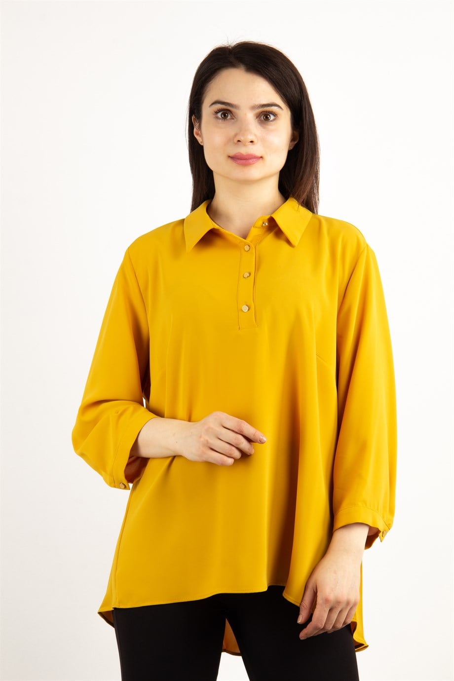 mustard yellow shirt plus size