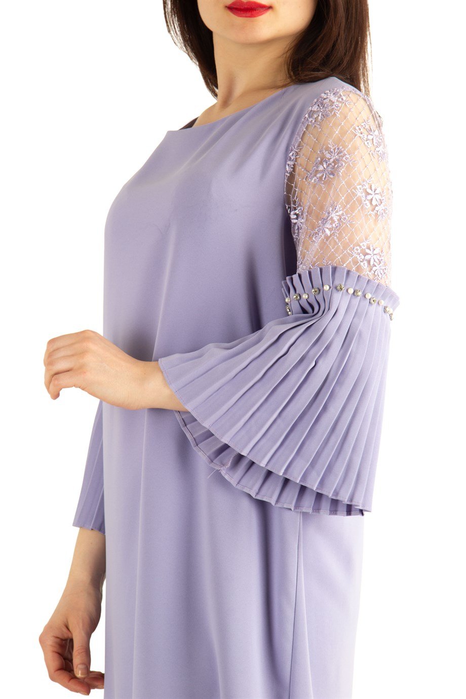 Cuff sleeve dress outlet