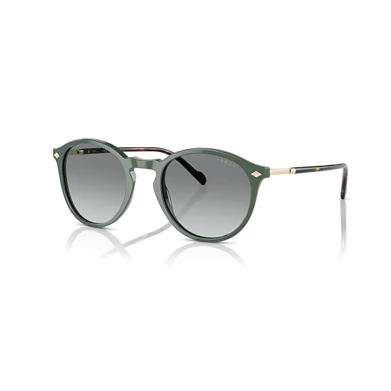  Vogue VO 5432S 309211 51 Unisex Oval Mat Yeşil Kemik Güneş Gözlüğü