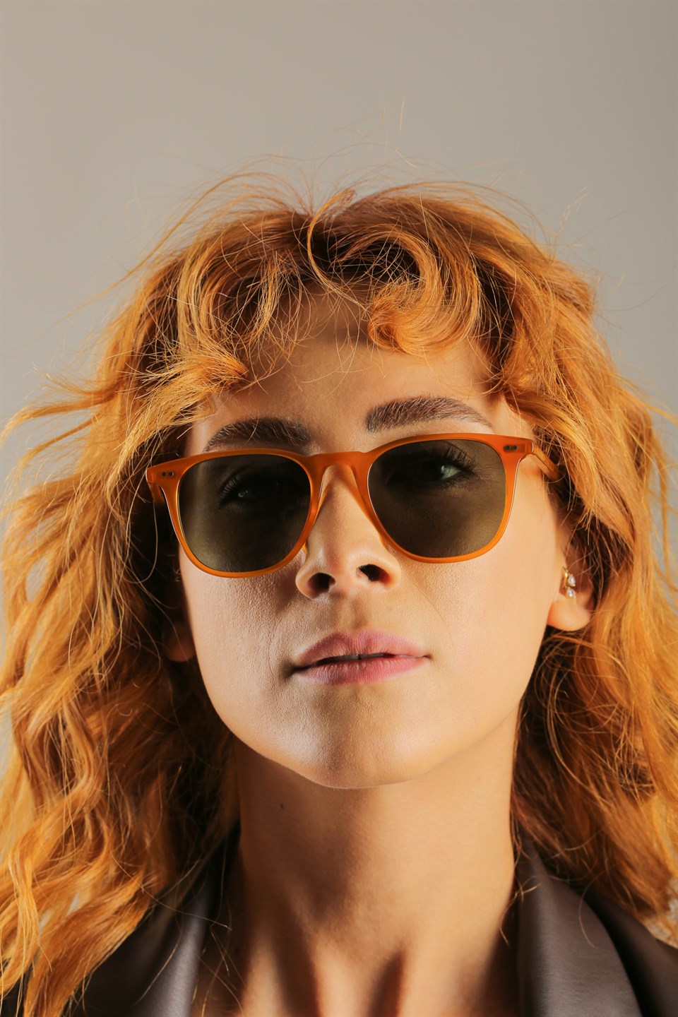 40 Million Medusa Lt. Brown 49 Unisex Güneş Gözlüğü