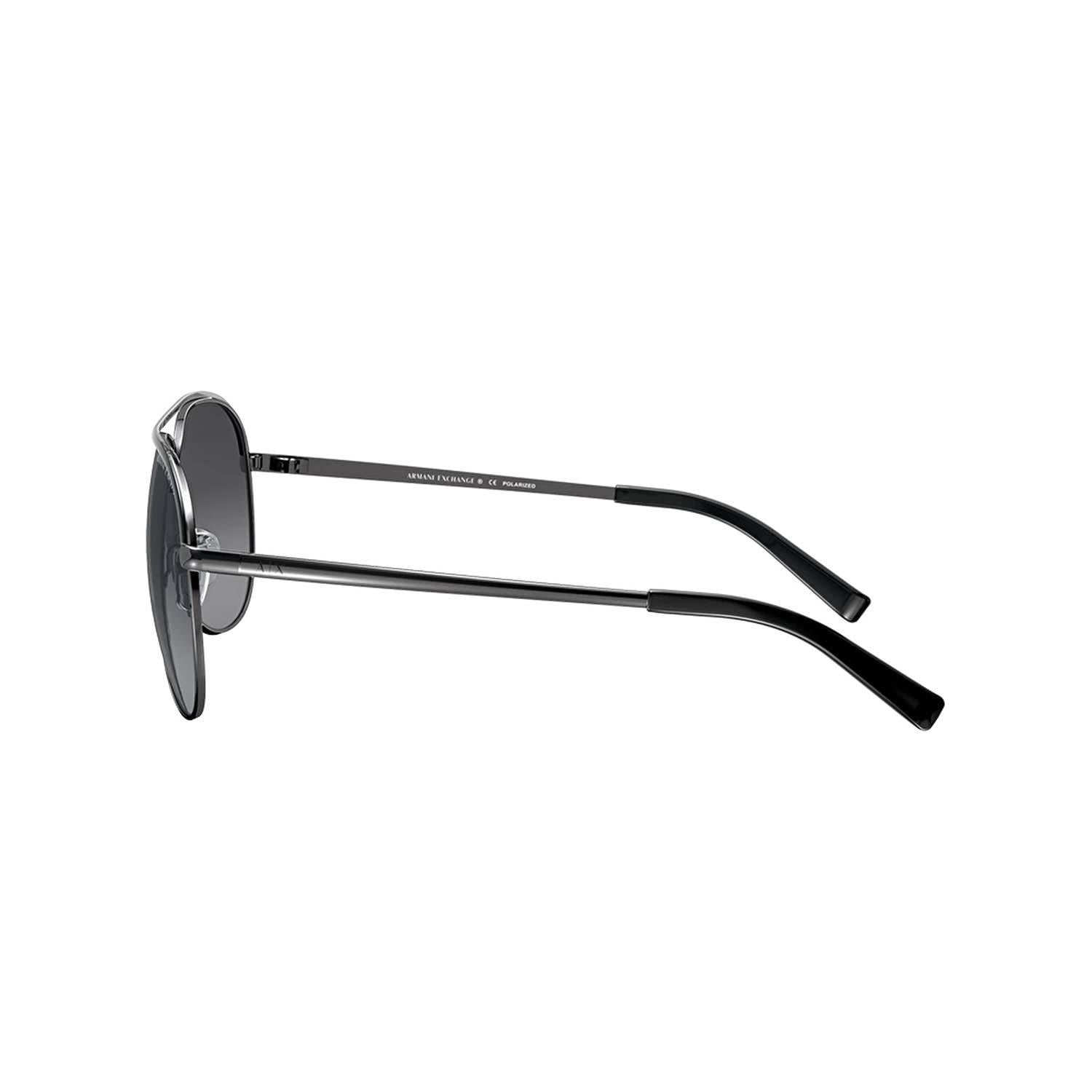 Armani Exchange AEX 2002 6006T3 61 Erkek Pilot Polarize Çok Renkli Metal Güneş Gözlüğü
