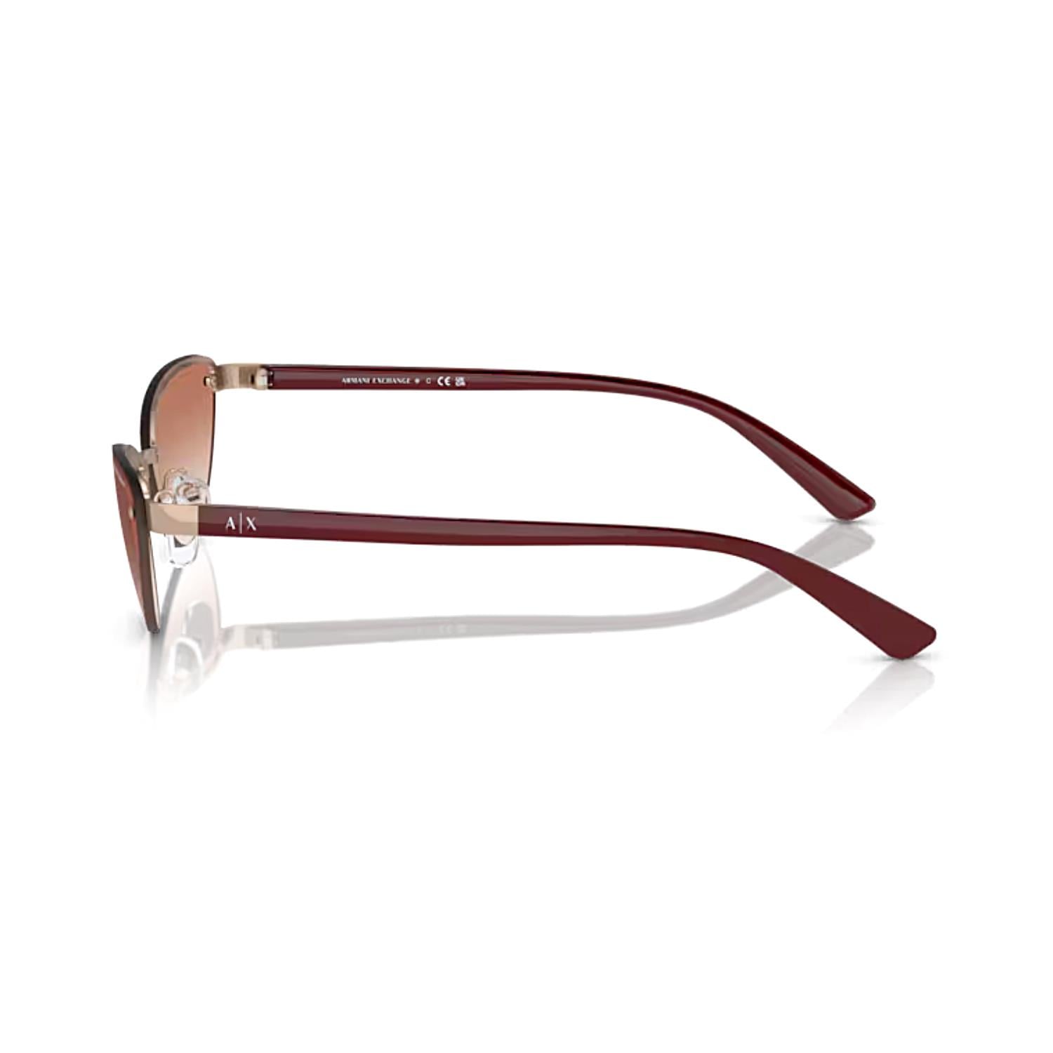 Armani Exchange AEX 2049S 610313 58 Kadın Cat Eye Rose Gold Metal Güneş Gözlüğü