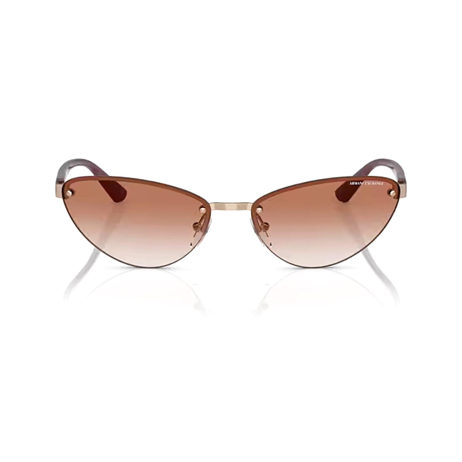 Armani Exchange AEX 2049S 610313 58 Kadın Cat Eye Rose Gold Metal Güneş Gözlüğü