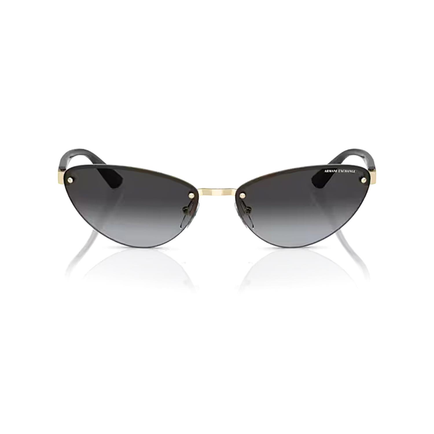 Armani Exchange AEX 2049S 61108G 58 Kadın Cat Eye Altın Metal Güneş Gözlüğü