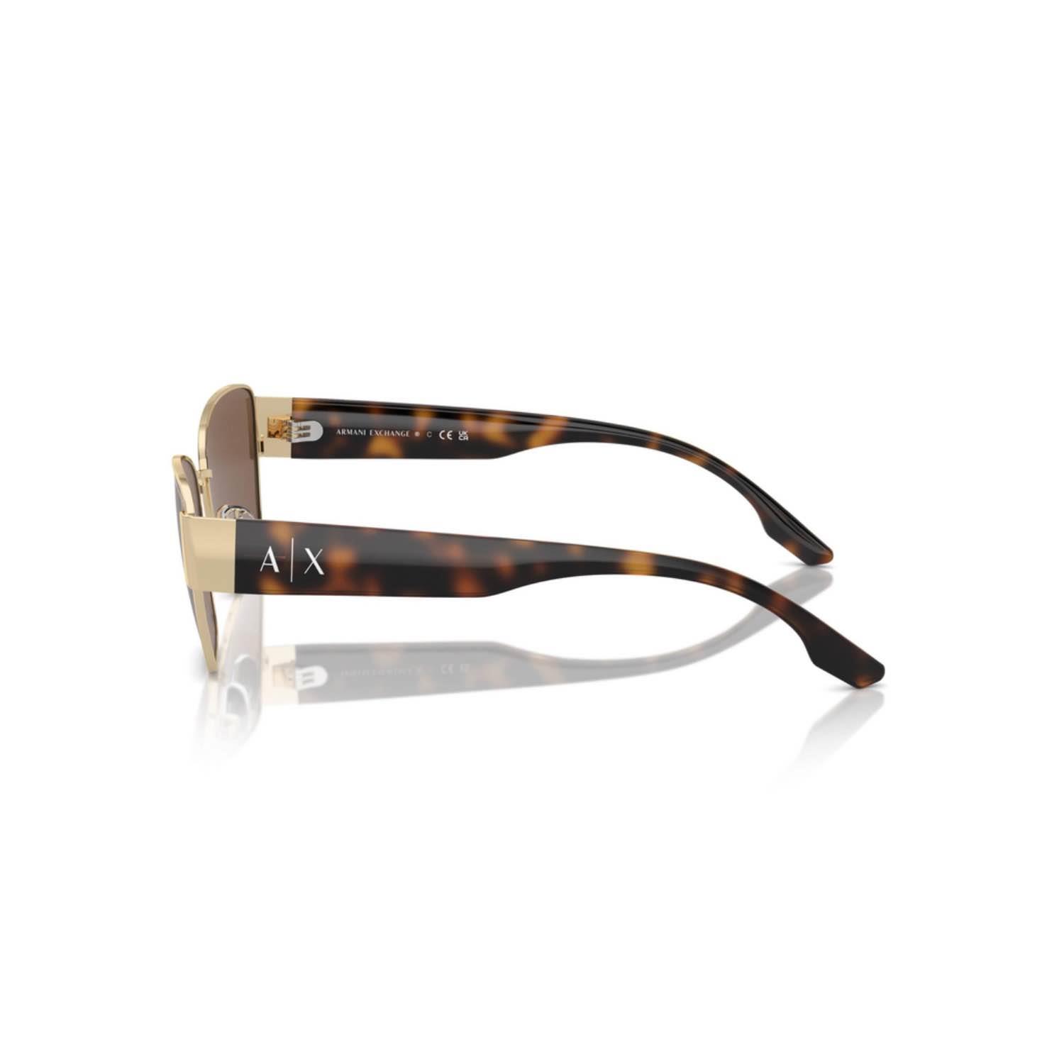 Armani Exchange AEX 2051S 611073 56 Unisex Geometrik Çok Renkli Kombine Güneş Gözlüğü