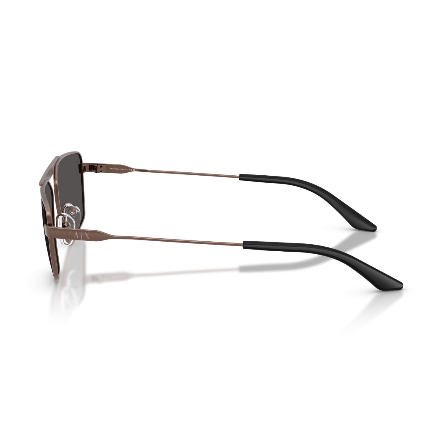 Armani Exchange AEX 2059S 610687 56 Unisex Geometrik Bronz Metal Güneş Gözlüğü