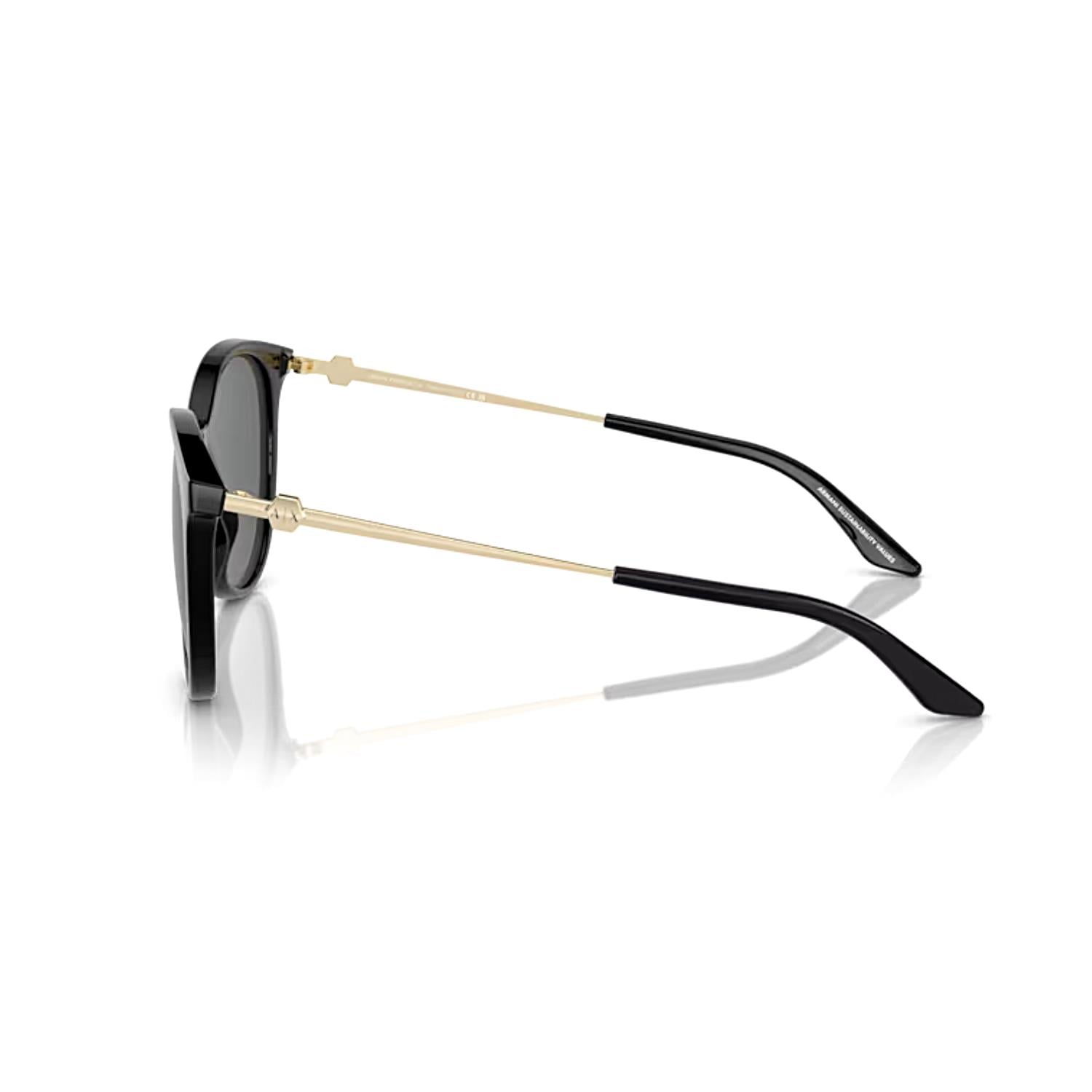 Armani Exchange AEX 4140S 815887 55 Kadın Cat Eye Siyah Kemik Güneş Gözlüğü