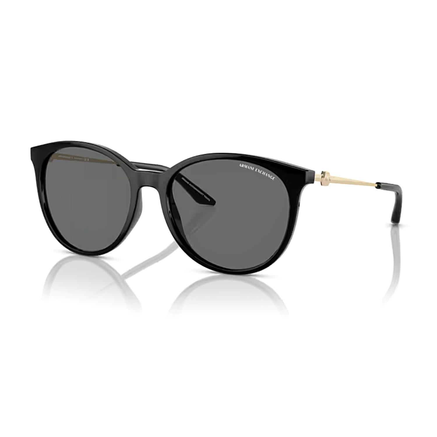 Armani Exchange AEX 4140S 815887 55 Kadın Cat Eye Siyah Kemik Güneş Gözlüğü