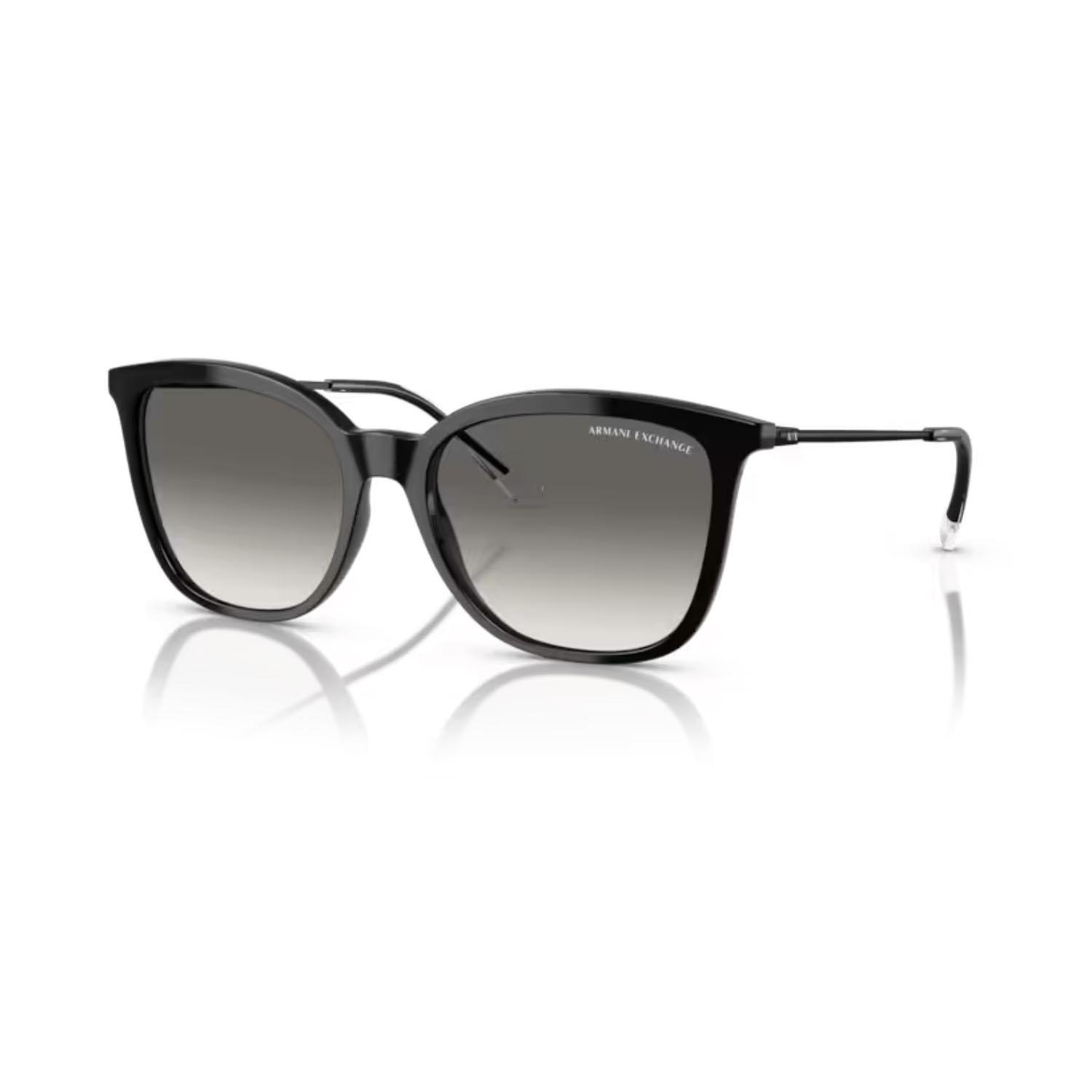 Armani Exchange AEX 4151S 815811 55 Kadın Kelebek Siyah Kemik Güneş Gözlüğü