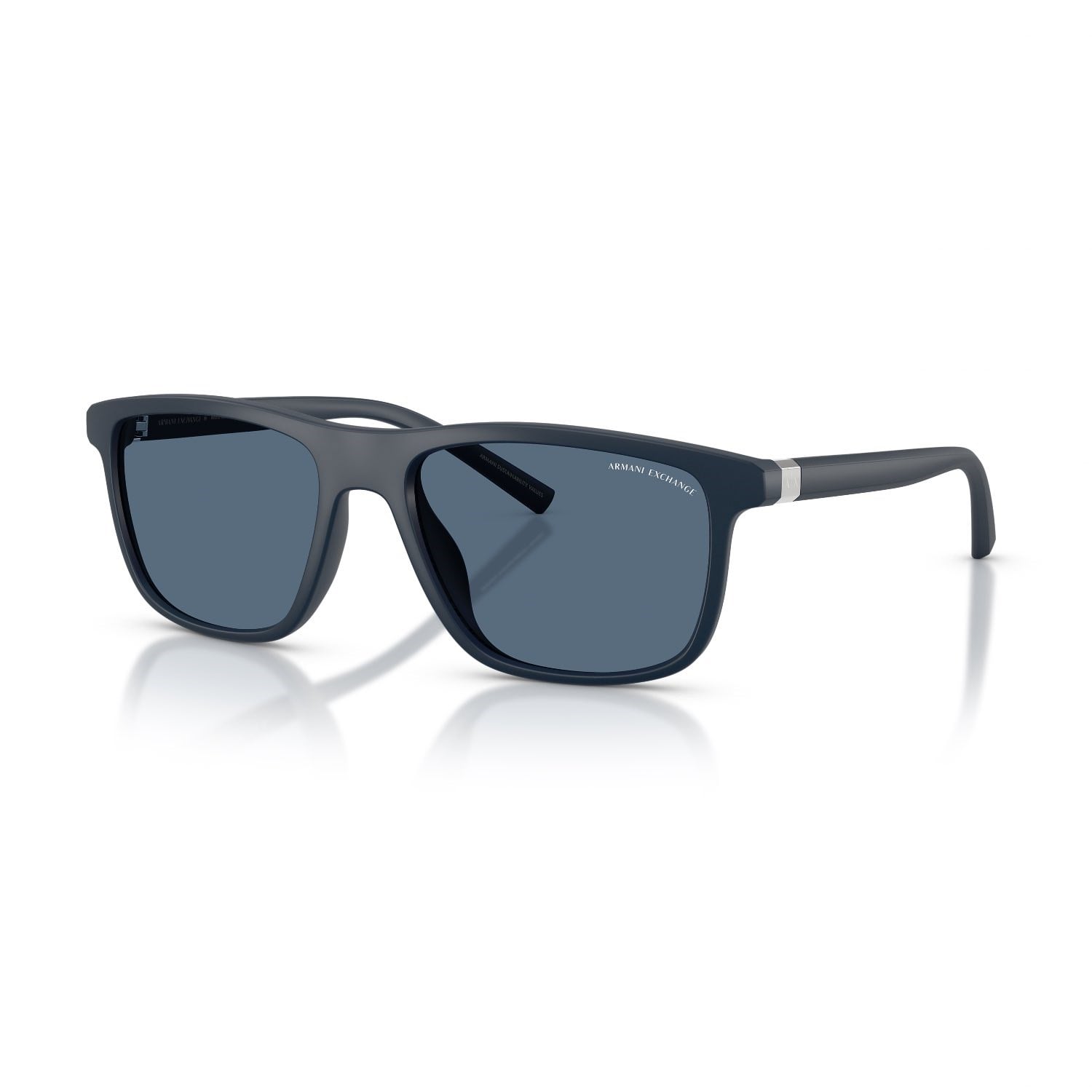 Armani Exchange AEX 4167SU 839980 56 Erkek Yastık Mavi Kemik Güneş Gözlüğü