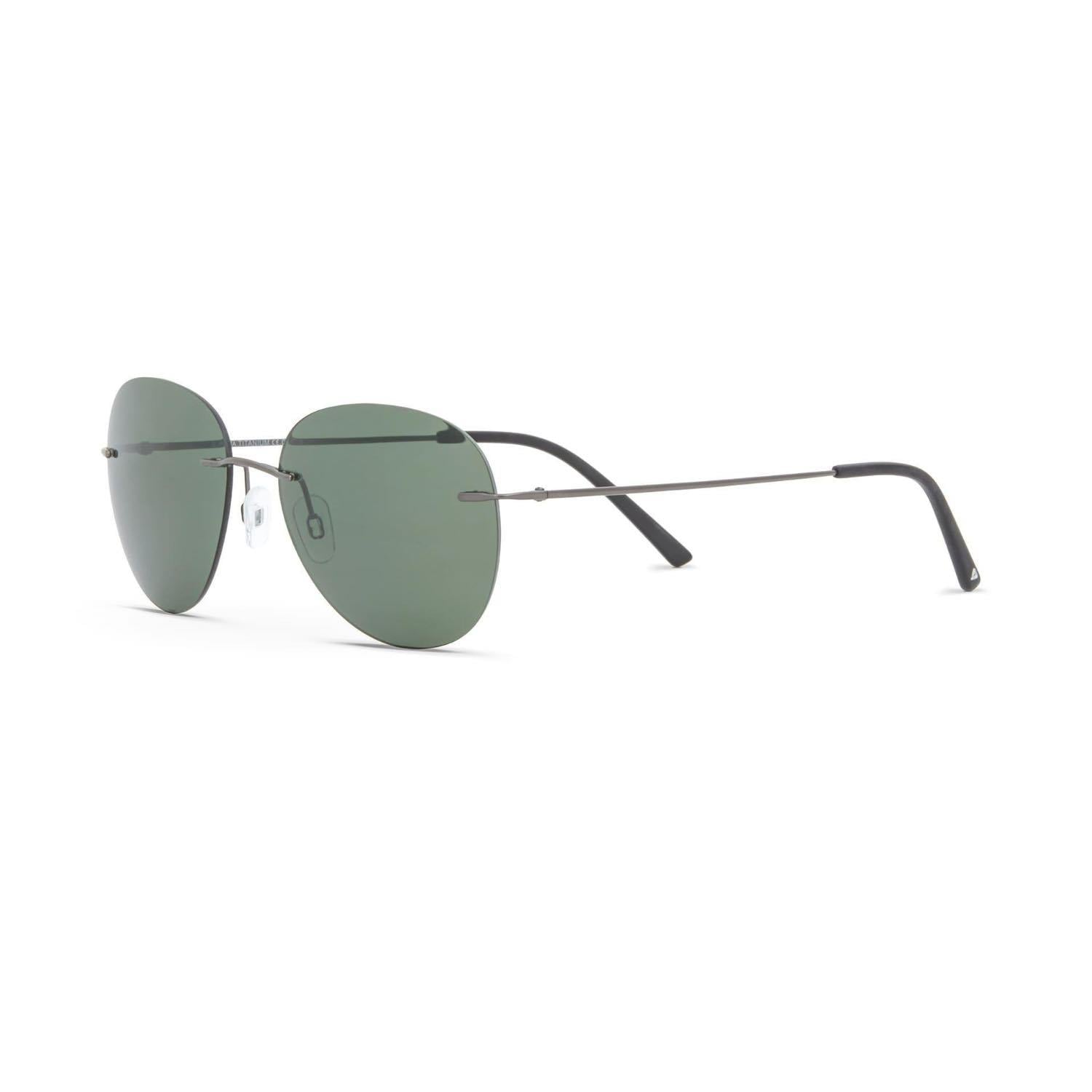 Blancia BC 1360 C2 57 Erkek Oval Çerçevesiz Gri Metal Güneş Gözlüğü