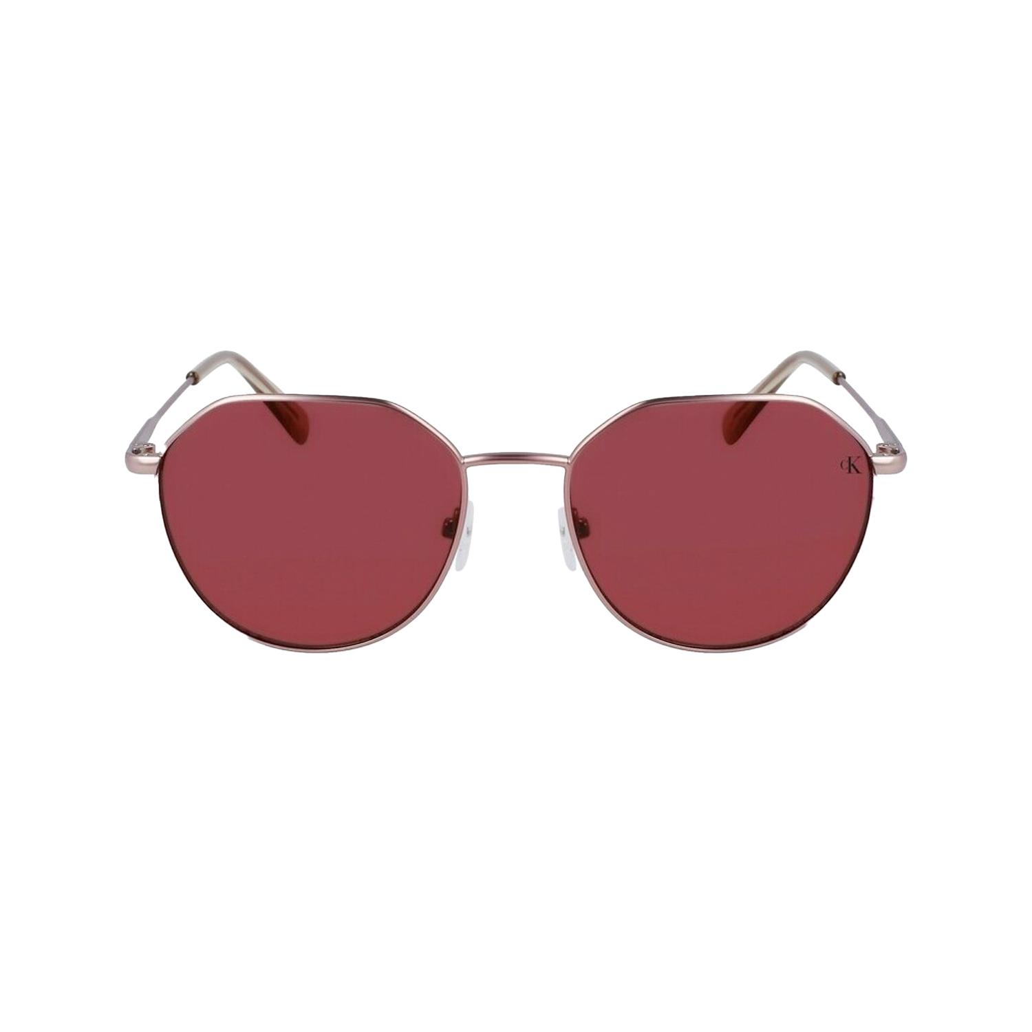 Calvin Klein Jeans CKJ 23201S 671 55 Unisex Geometrik Rose Gold Güneş Gözlüğü