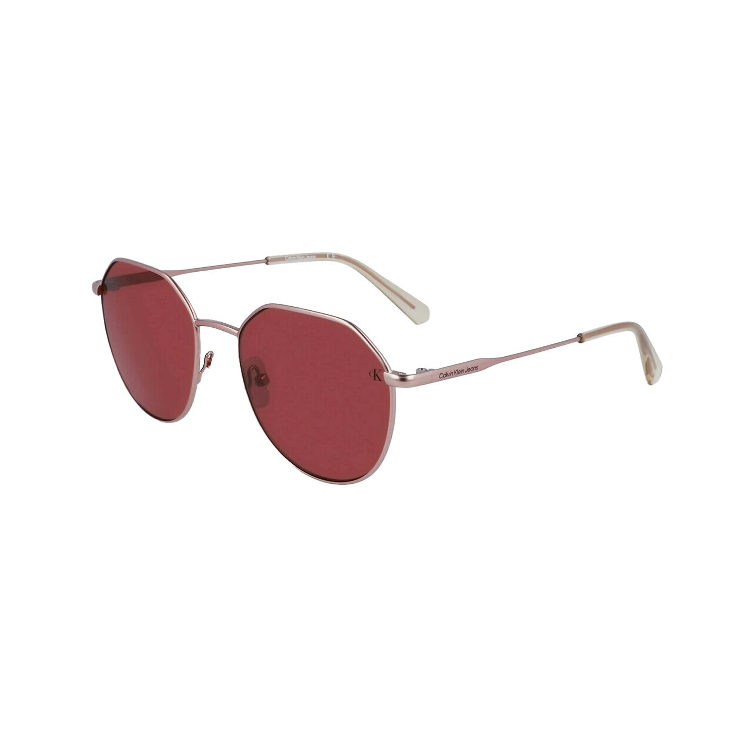 Calvin Klein Jeans CKJ 23201S 671 55 Unisex Geometrik Rose Gold Güneş Gözlüğü