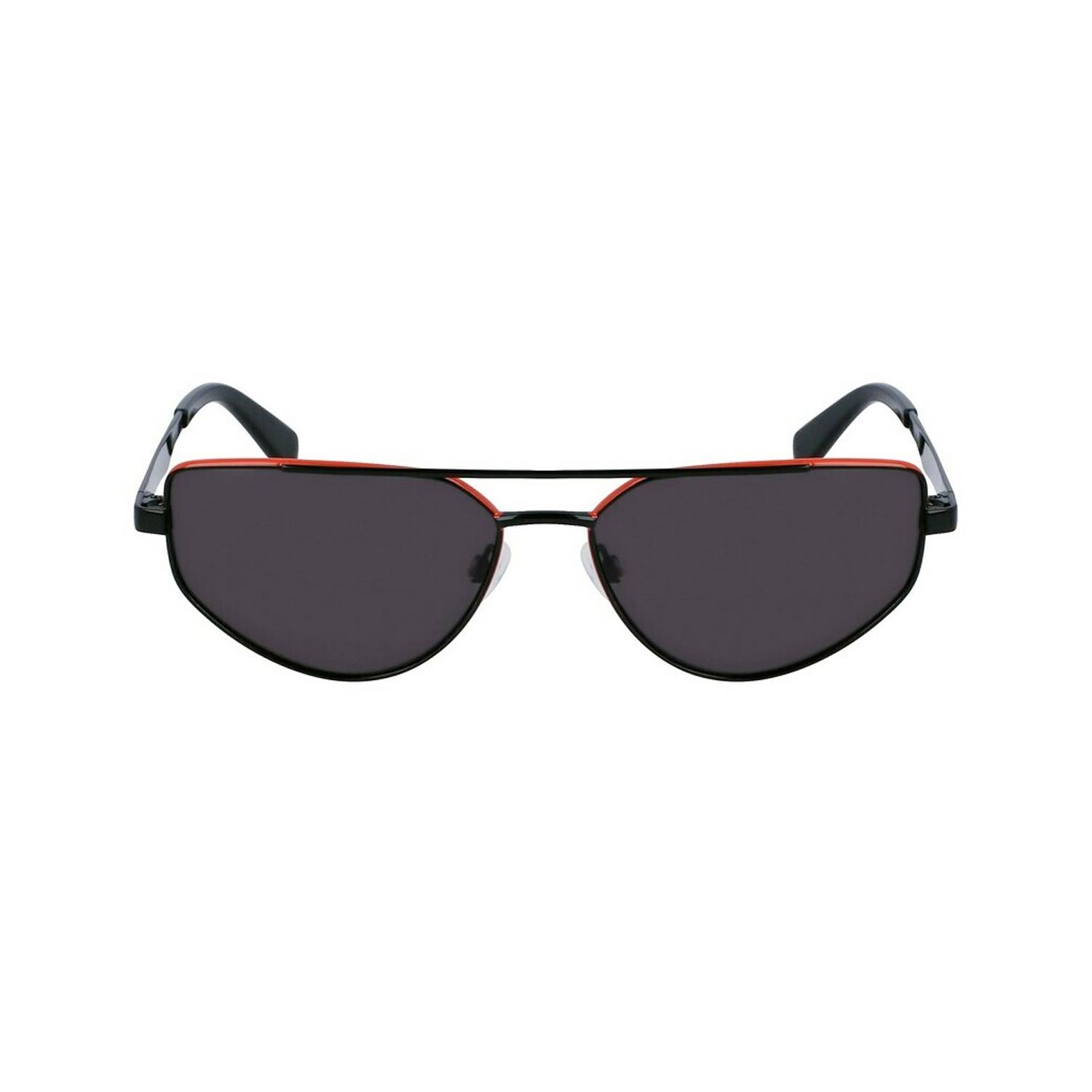 Calvin Klein Jeans CKJ 23220S 007 58 Erkek Pilot Siyah Turuncu Metal Güneş Gözlüğü