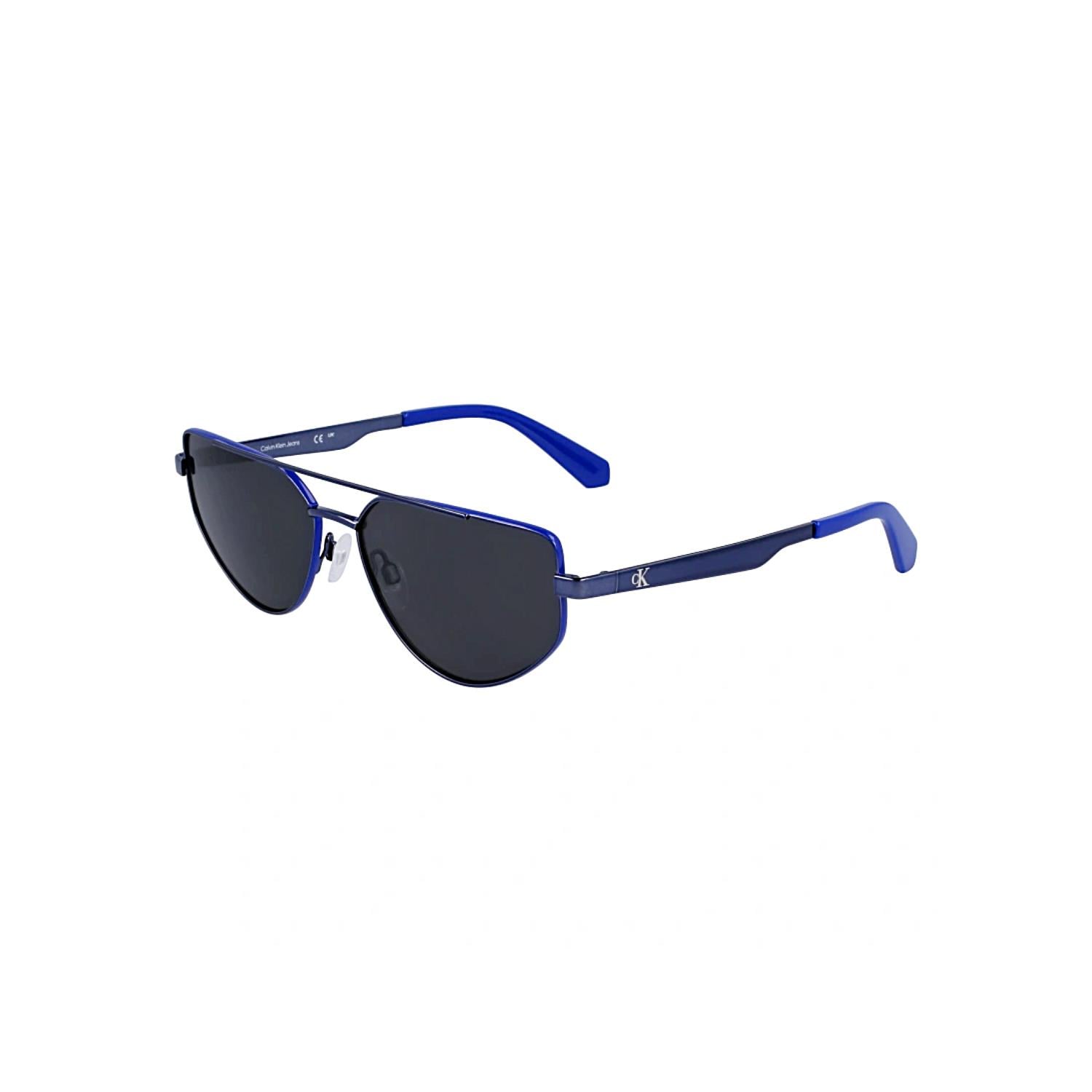 Calvin Klein Jeans CKJ 23220S 400 58 Unisex Pilot Mavi Metal Güneş Gözlüğü