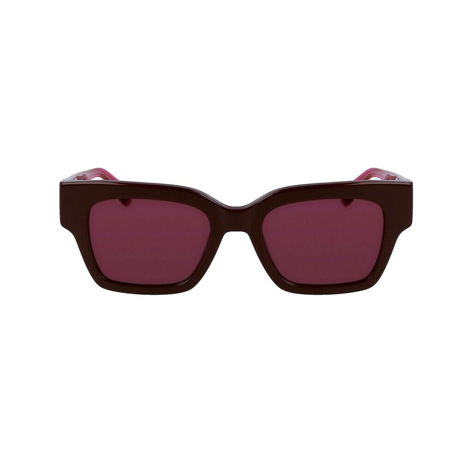 Calvin Klein Jeans CKJ 23601S 603 52 Kadın Geometrik Bordo Kemik Güneş Gözlüğü