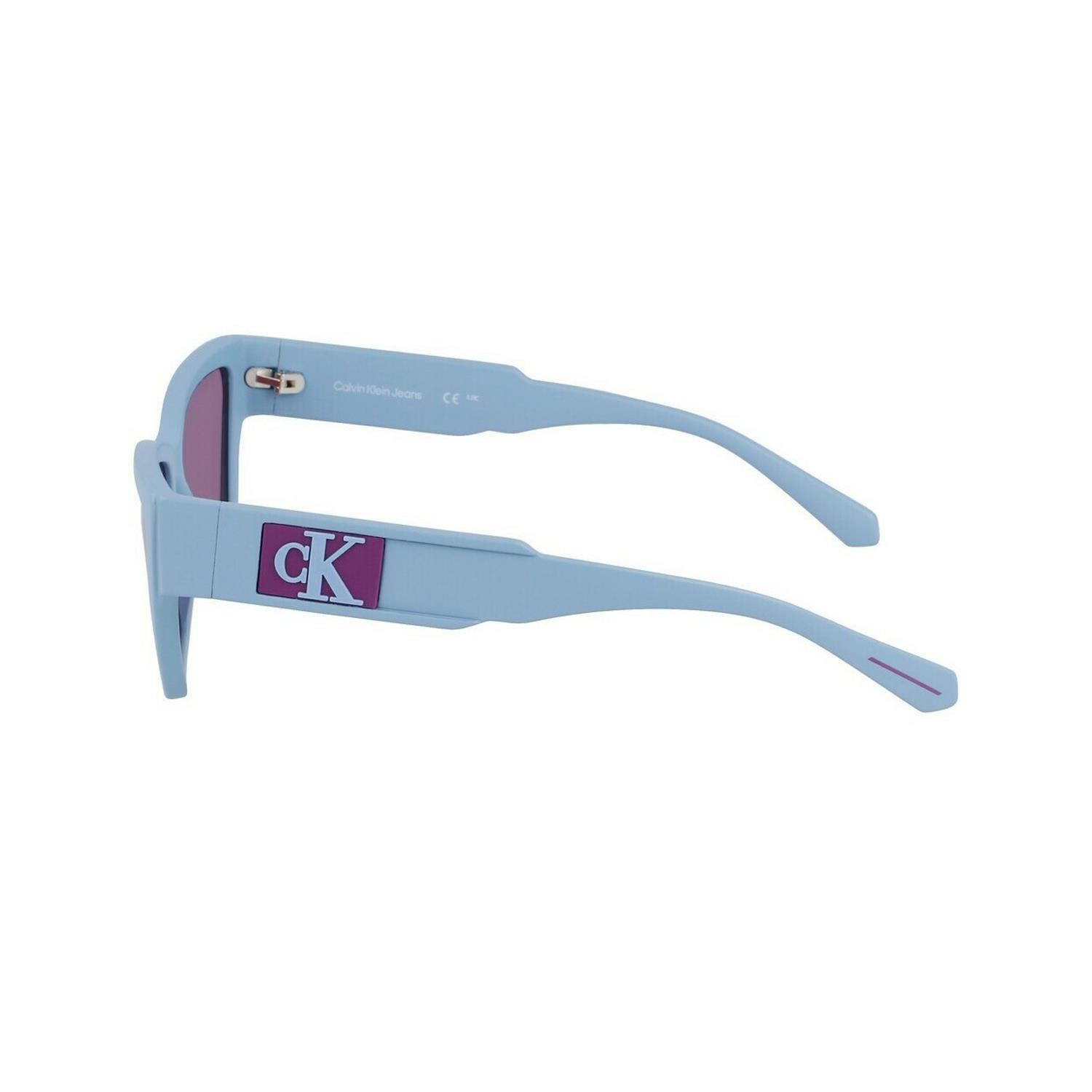 Calvin Klein Jeans CKJ 23624S 450 54 Kadın Cat Eye Mavi Kemik Güneş Gözlüğü