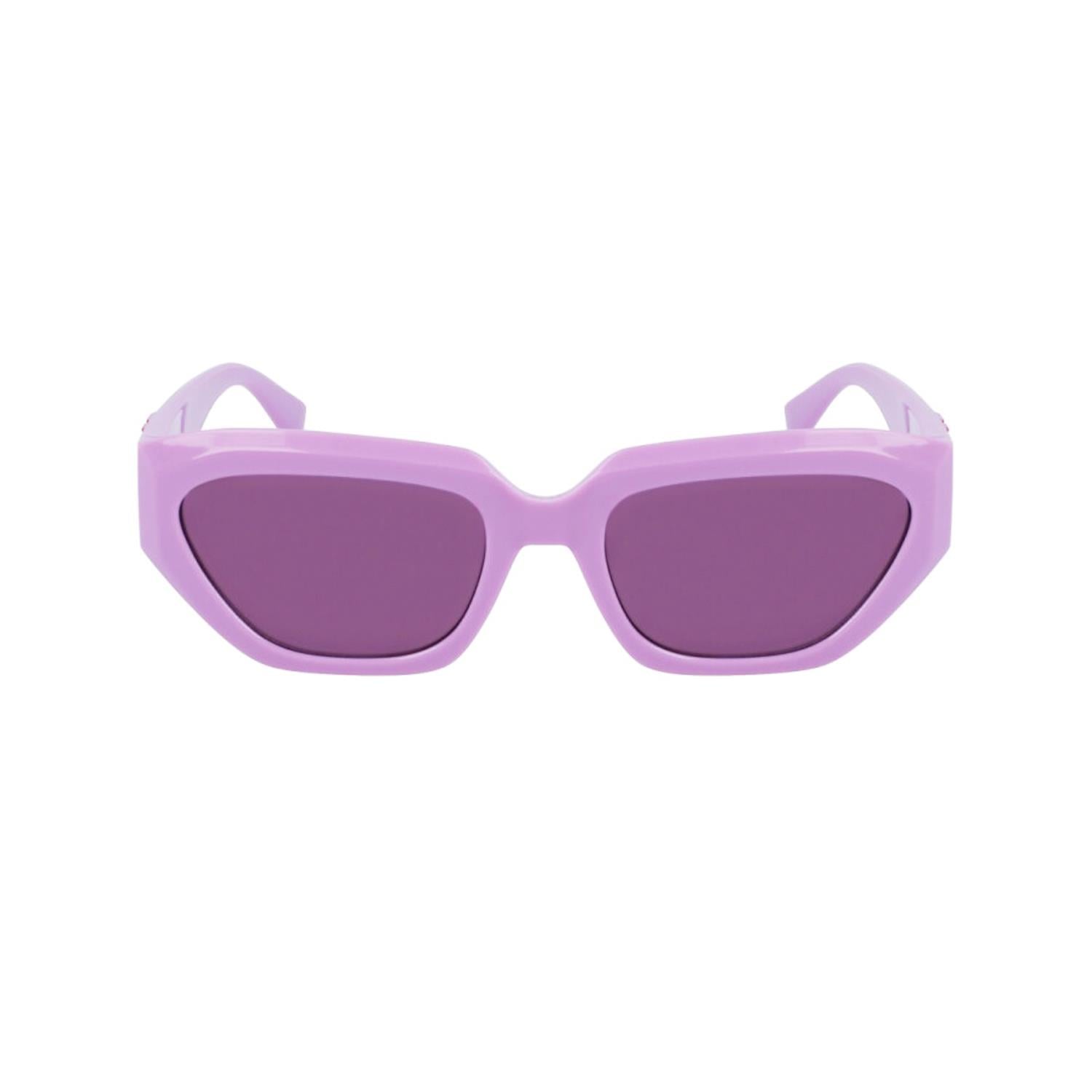 Calvin Klein Jeans CKJ 23652S 540 54 Kadın Cat Eye Mor Kemik Güneş Gözlüğü