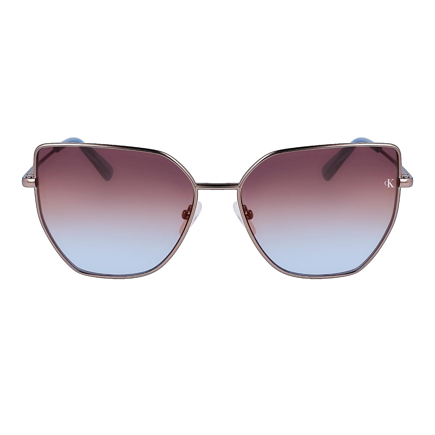 Calvin Klein Jeans CKJ 23202S 210 60 Kadın Kelebek Bronz Metal Güneş Gözlüğü