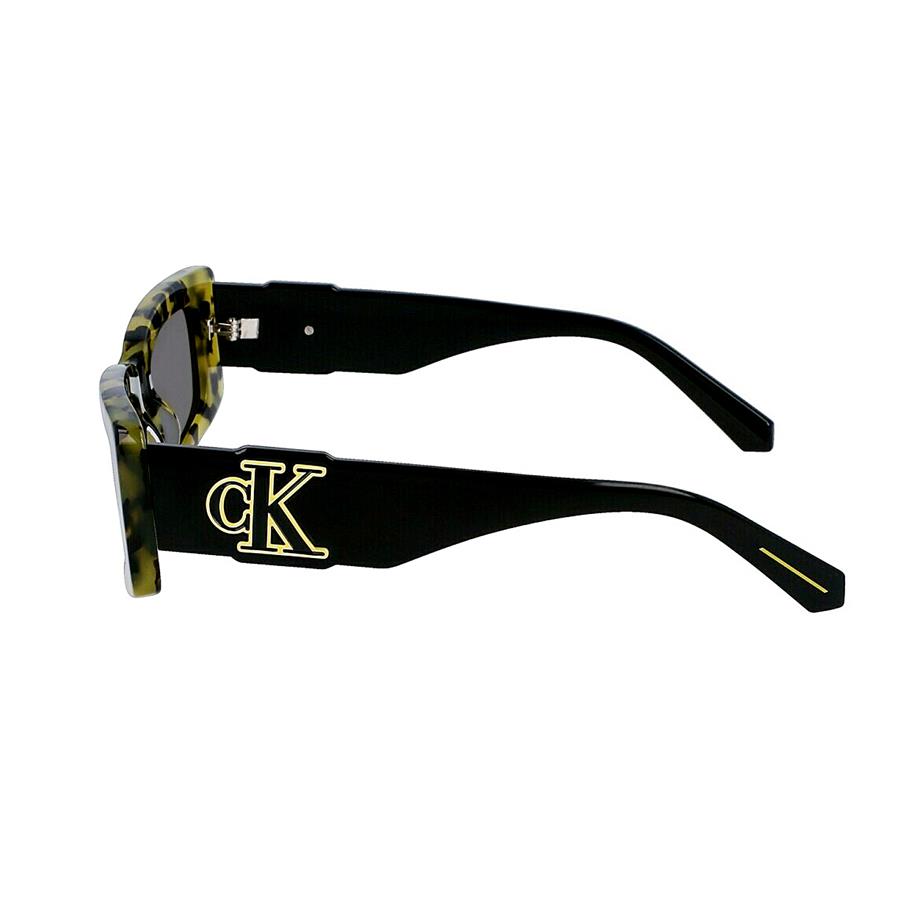 Calvin Klein Jeans CKJ 23609S 231 52 Unisex Cat Eye Sarı Kemik Güneş Gözlüğü